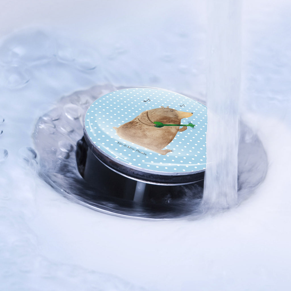 Waschbecken Stöpsel Bär Lied Abflussstöpsel, Stöpsel, Waschbecken, Ablaufgarnitur, Waschbecken Stopfen, Bär, Teddy, Teddybär, Bärchen, Bear, Liebeslied, Lied, Song, Valentinstag, Valentine, Geschenk, Partner, Liebe, Freundin, Frau, Herz, Spruch