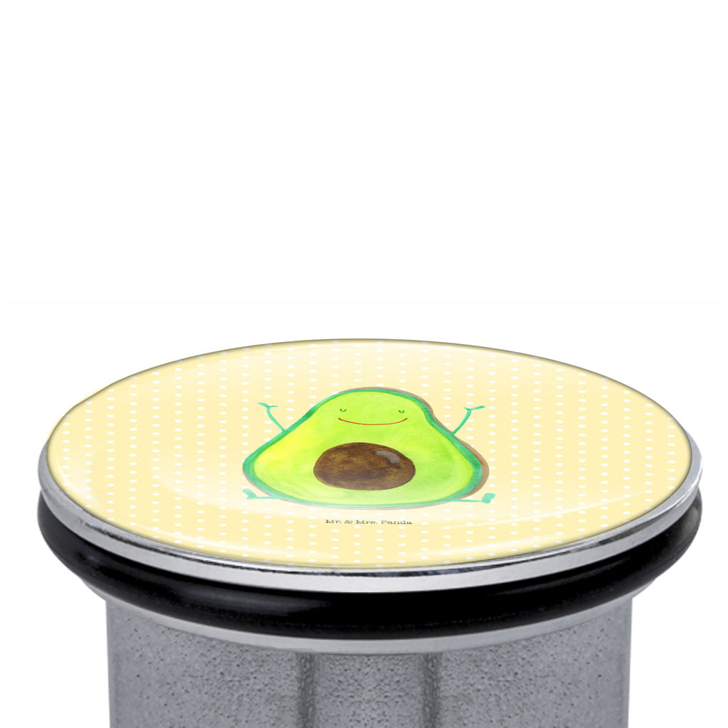 Waschbecken Stöpsel Avocado Happy Abflussstöpsel, Stöpsel, Waschbecken, Ablaufgarnitur, Waschbecken Stopfen, Avocado, Veggie, Vegan, Gesund, Chaos