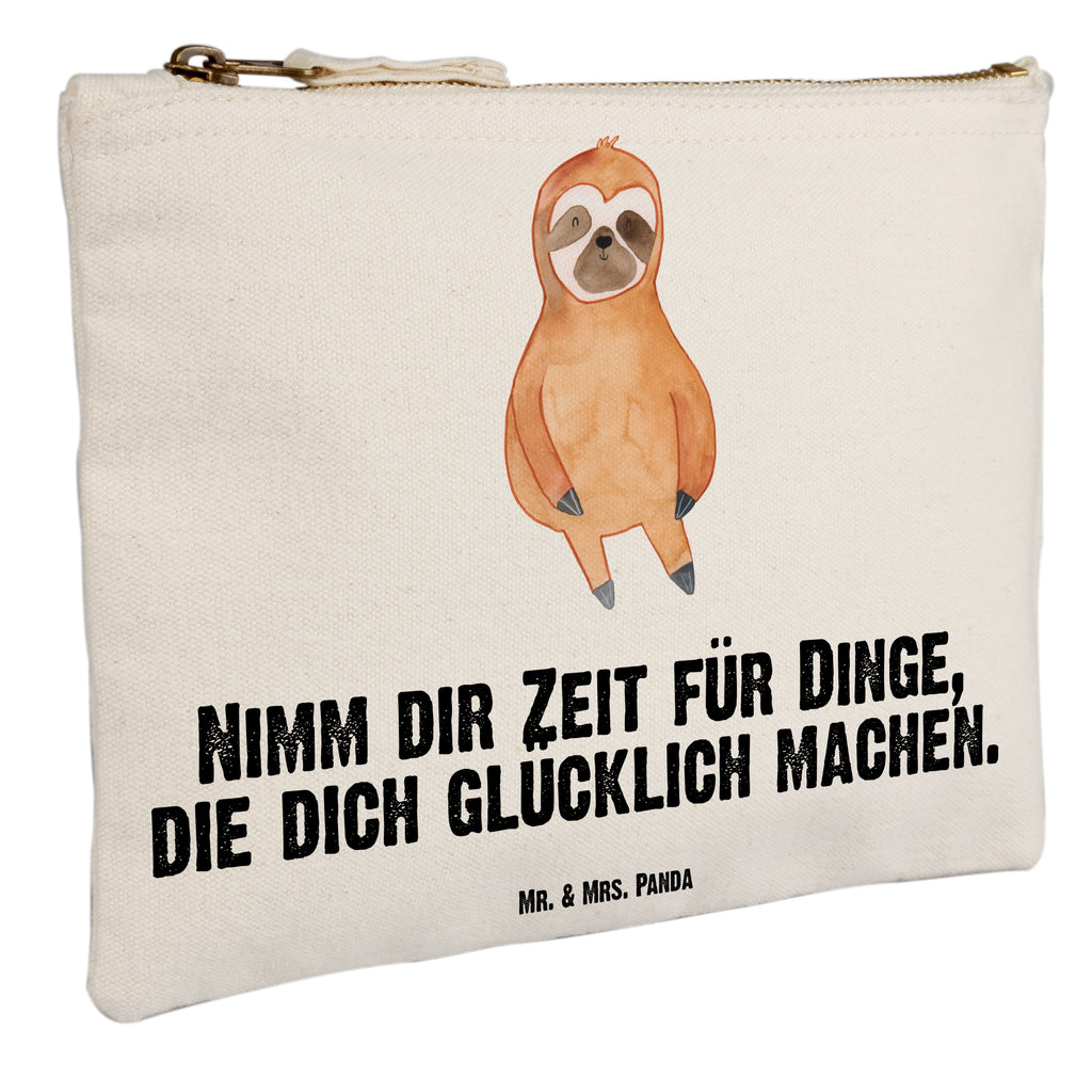 Schminktasche Faultier Zufrieden Schminktasche, Kosmetiktasche, Kosmetikbeutel, Stiftemäppchen, Etui, Federmappe, Makeup, XXL, Schminketui, Kosmetiketui, Schlamperetui, Faultier, Faultier Geschenk, Faultier Deko, Faultiere, faul, Lieblingstier, Pause, relaxen, Glück, glücklich, zufrieden, happy, Zufriedenheit, Gelassenheit, Ruhe, Frieden