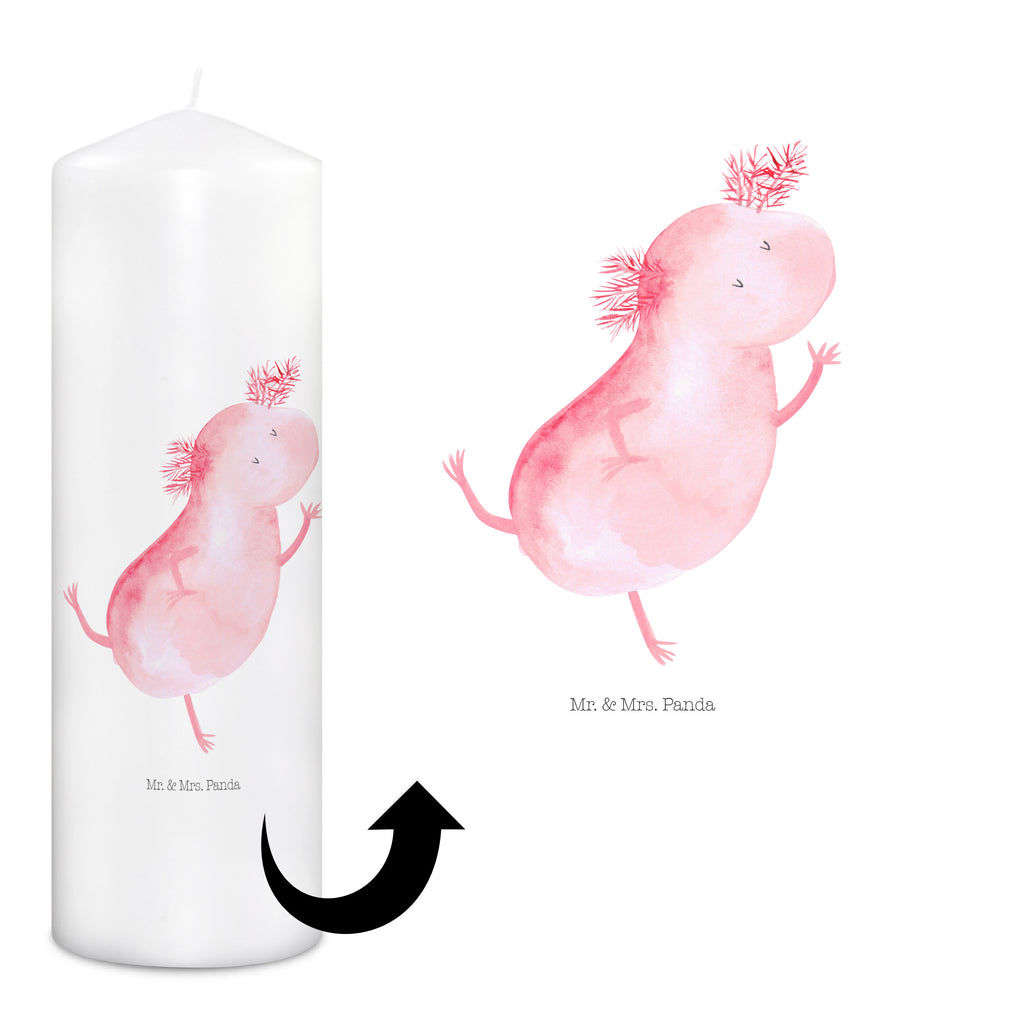 Kerze Axolotl tanzt Kerze, Taufkerze, Kommunionskerze, Geburtstagskerze, Geschenk Kerze, Taufgeschenk Kerze, Kerze mit Druck, Besondere Kerze, Geschenkidee Kerze, Kerze für Kommunion, Geburtstag Kerze, Kommunion Kerze, Axolotl, Molch, Axolot, Schwanzlurch, Lurch, Lurche, Dachschaden, Sterne, verrückt, Freundin, beste Freundin