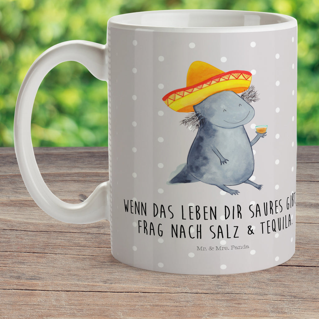 Kindertasse Axolotl Tequila Kunststoff Tasse, Kindergarten, Tasse, Trinkbecher, Camping Becher, Kaffeetasse, Kunststoffbecher, Kindergartenbecher, Outdoorgeschirr, Kunststoffgeschirr, Reisebecher, Reisetasse, Kinderbecher, Axolotl, Molch, Mexico, Mexiko, Sombrero, Zitrone, Tequila, Motivation, Spruch, Schwanzlurch, Lurch, Lurche, Axolot, Feuerdrache, Feuersalamander