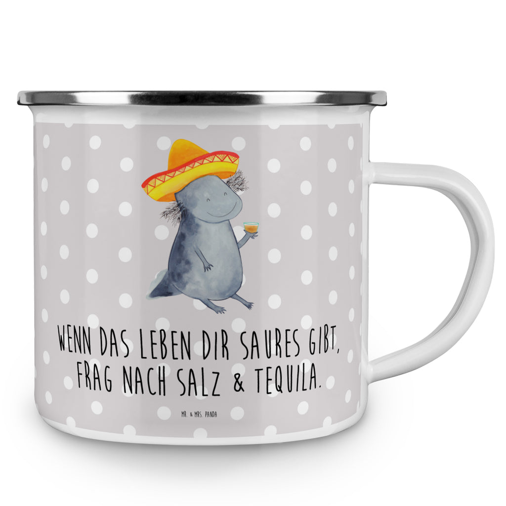 Camping Emaille Tasse Axolotl Tequila Campingtasse, Trinkbecher, Metalltasse, Outdoor Tasse, Emaille Trinkbecher, Blechtasse Outdoor, Emaille Campingbecher, Edelstahl Trinkbecher, Metalltasse für Camping, Kaffee Blechtasse, Camping Tasse Metall, Axolotl, Molch, Mexico, Mexiko, Sombrero, Zitrone, Tequila, Motivation, Spruch, Schwanzlurch, Lurch, Lurche, Axolot, Feuerdrache, Feuersalamander