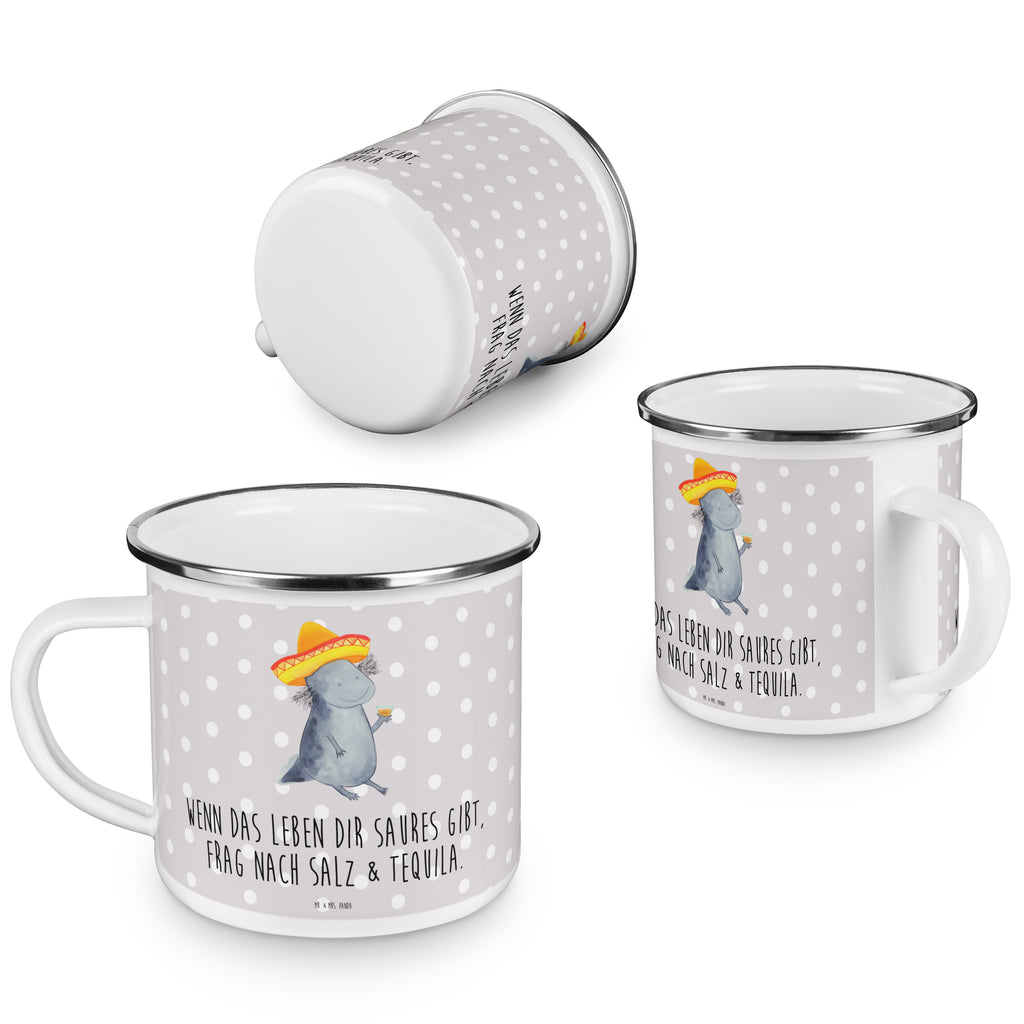 Camping Emaille Tasse Axolotl Tequila Campingtasse, Trinkbecher, Metalltasse, Outdoor Tasse, Emaille Trinkbecher, Blechtasse Outdoor, Emaille Campingbecher, Edelstahl Trinkbecher, Metalltasse für Camping, Kaffee Blechtasse, Camping Tasse Metall, Axolotl, Molch, Mexico, Mexiko, Sombrero, Zitrone, Tequila, Motivation, Spruch, Schwanzlurch, Lurch, Lurche, Axolot, Feuerdrache, Feuersalamander