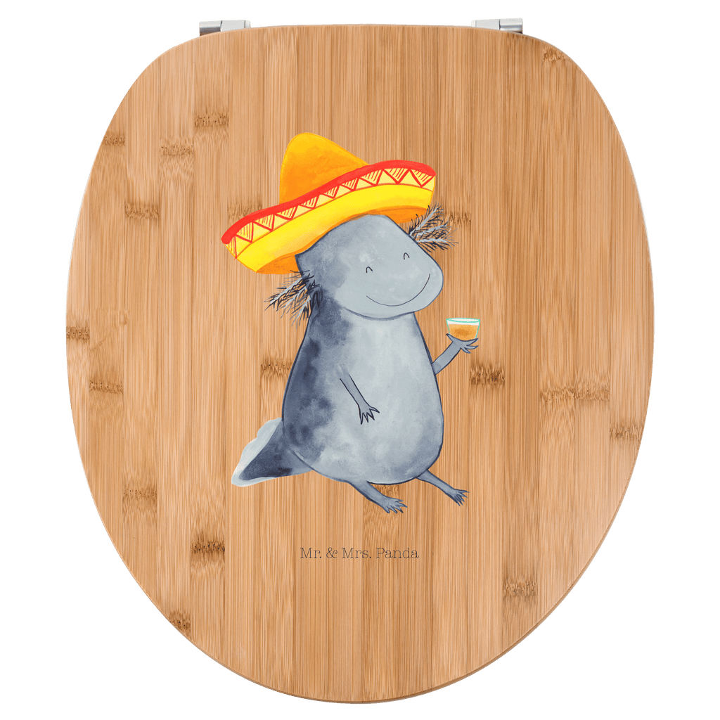 Motiv WC Sitz Axolotl Tequila Klobrille, Klodeckel, Toilettendeckel, WC-Sitz, Toilette, Axolotl, Molch, Mexico, Mexiko, Sombrero, Zitrone, Tequila, Motivation, Spruch, Schwanzlurch, Lurch, Lurche, Axolot, Feuerdrache, Feuersalamander
