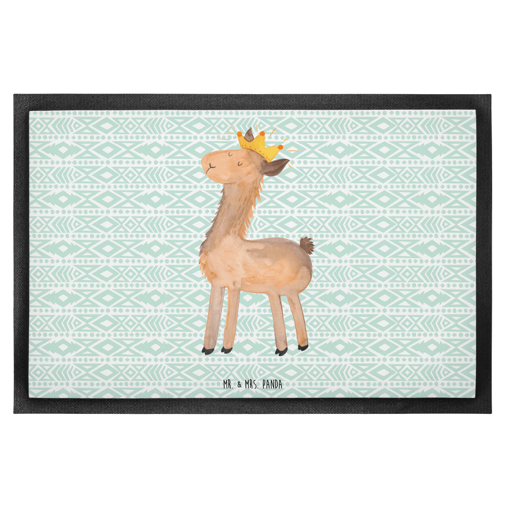 Fußmatte Lama König Lama, Lamas, König, Königin, Freundin, Mama, Papa, Büro Kollege, Kollegin, Chef, Vorgesetzter, Abi, Abitur Türvorleger, Schmutzmatte, Fußabtreter, Matte, Schmutzfänger, Fußabstreifer, Schmutzfangmatte, Türmatte, Motivfußmatte,  Haustürmatte, Vorleger  Lama, Alpaka