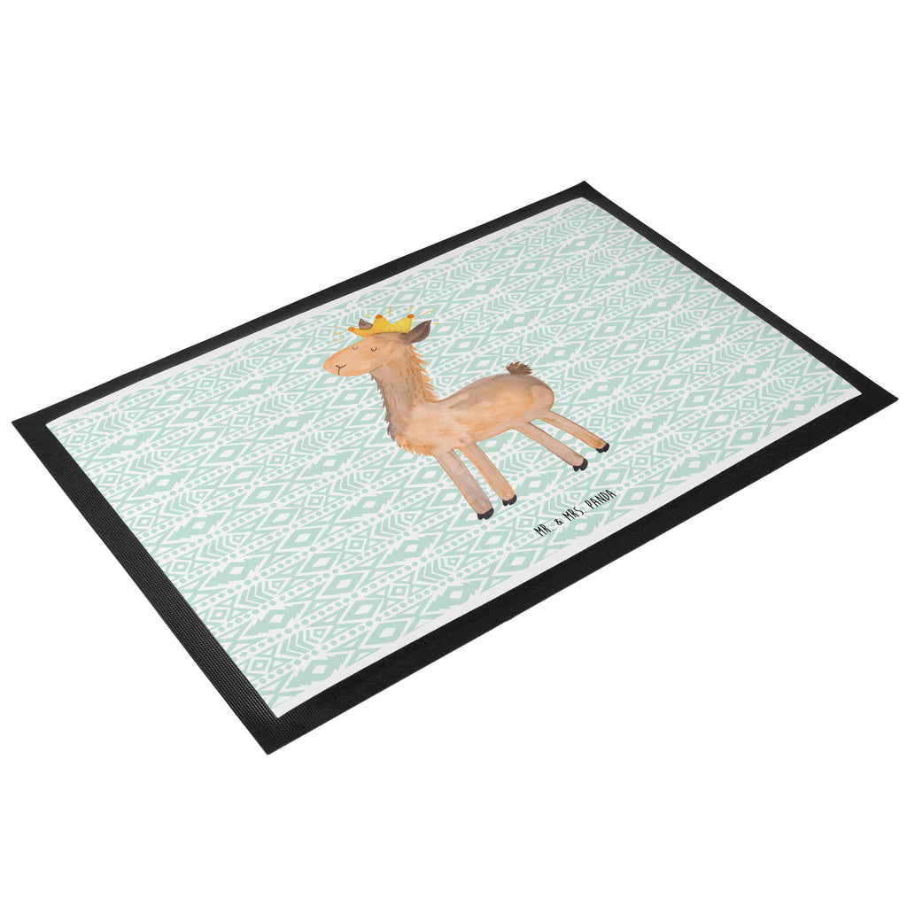 Fußmatte Lama König Lama, Lamas, König, Königin, Freundin, Mama, Papa, Büro Kollege, Kollegin, Chef, Vorgesetzter, Abi, Abitur Türvorleger, Schmutzmatte, Fußabtreter, Matte, Schmutzfänger, Fußabstreifer, Schmutzfangmatte, Türmatte, Motivfußmatte,  Haustürmatte, Vorleger  Lama, Alpaka