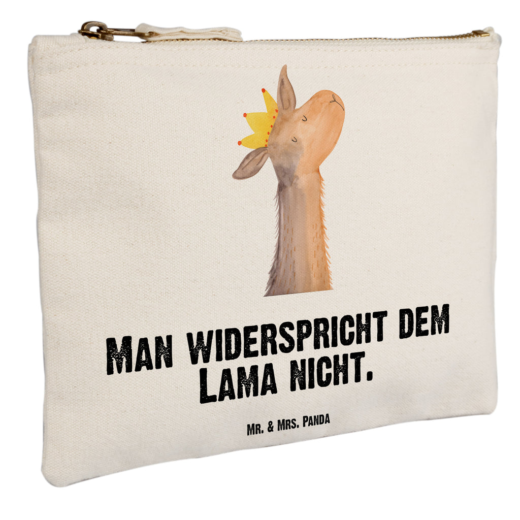 Schminktasche Lamakopf König Schminktasche, Kosmetiktasche, Kosmetikbeutel, Stiftemäppchen, Etui, Federmappe, Makeup, XXL, Schminketui, Kosmetiketui, Schlamperetui, Lama, Alpaka, Lamas, König, Königin, Freundin, Mama, Papa, Büro Kollege, Kollegin, Chef, Vorgesetzter, Abi, Abitur