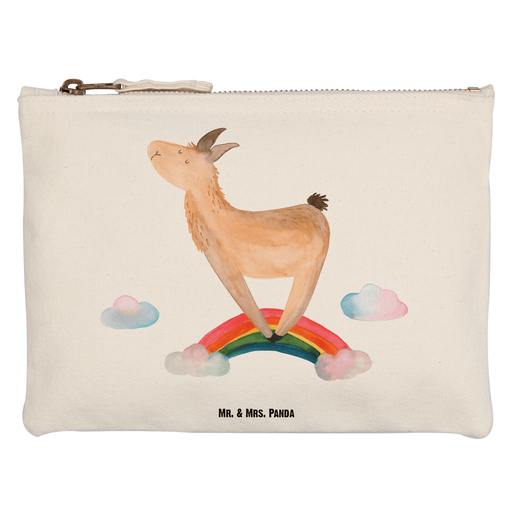 Schminktasche Lama Regenbogen Schminktasche, Kosmetiktasche, Kosmetikbeutel, Stiftemäppchen, Etui, Federmappe, Makeup, XXL, Schminketui, Kosmetiketui, Schlamperetui, Lama, Alpaka, Lamas, Regenbogen, Haters gonna hate, Haters, Selbstständig, Außenseiter, Schule, Abi, Hobby, Wolkenland, Freiheit