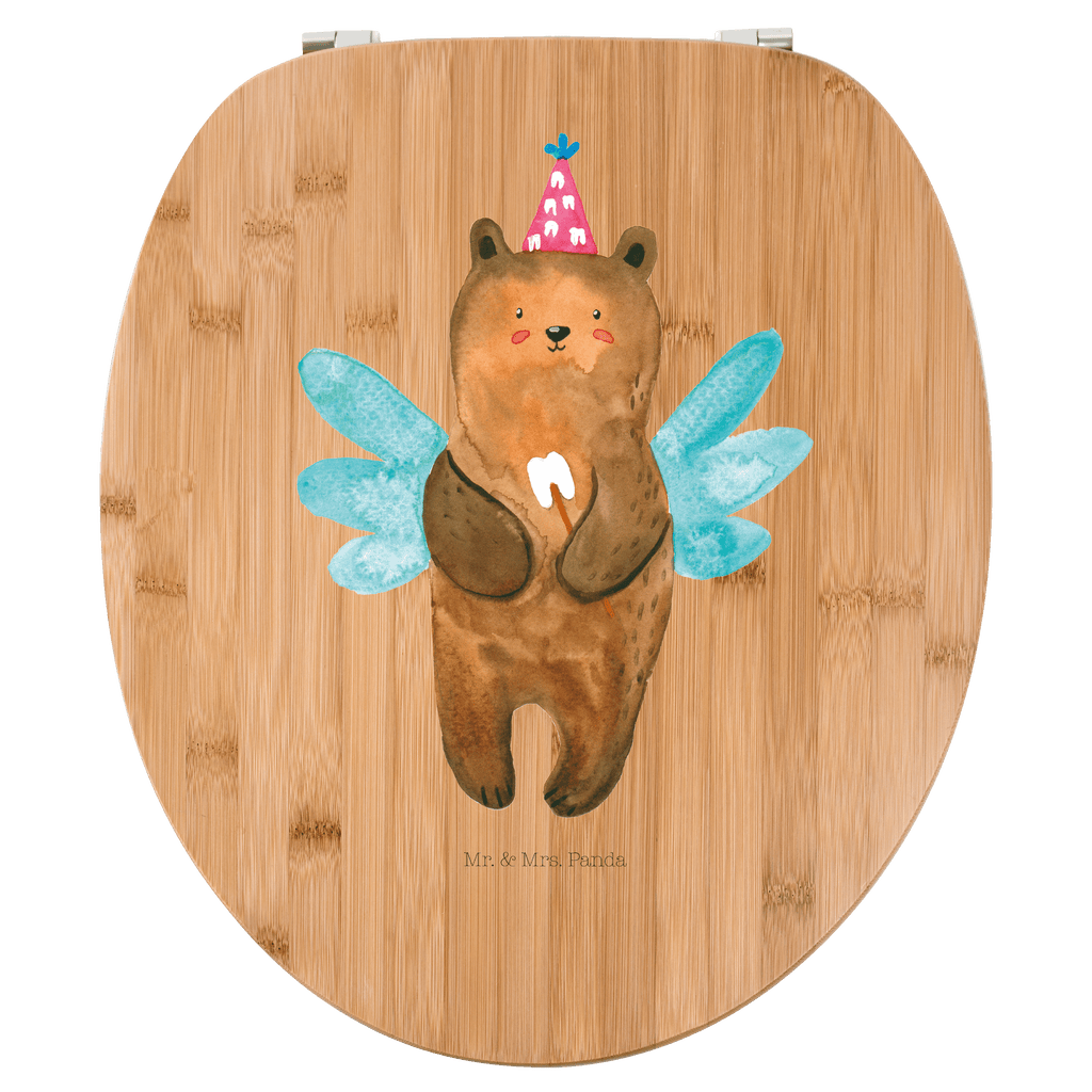 Motiv WC Sitz Zahnfee Bär Klobrille, Klodeckel, Toilettendeckel, WC-Sitz, Toilette, Bär, Teddy, Teddybär, Zahnfee, Fee, Milchzahn, Erster Zahn