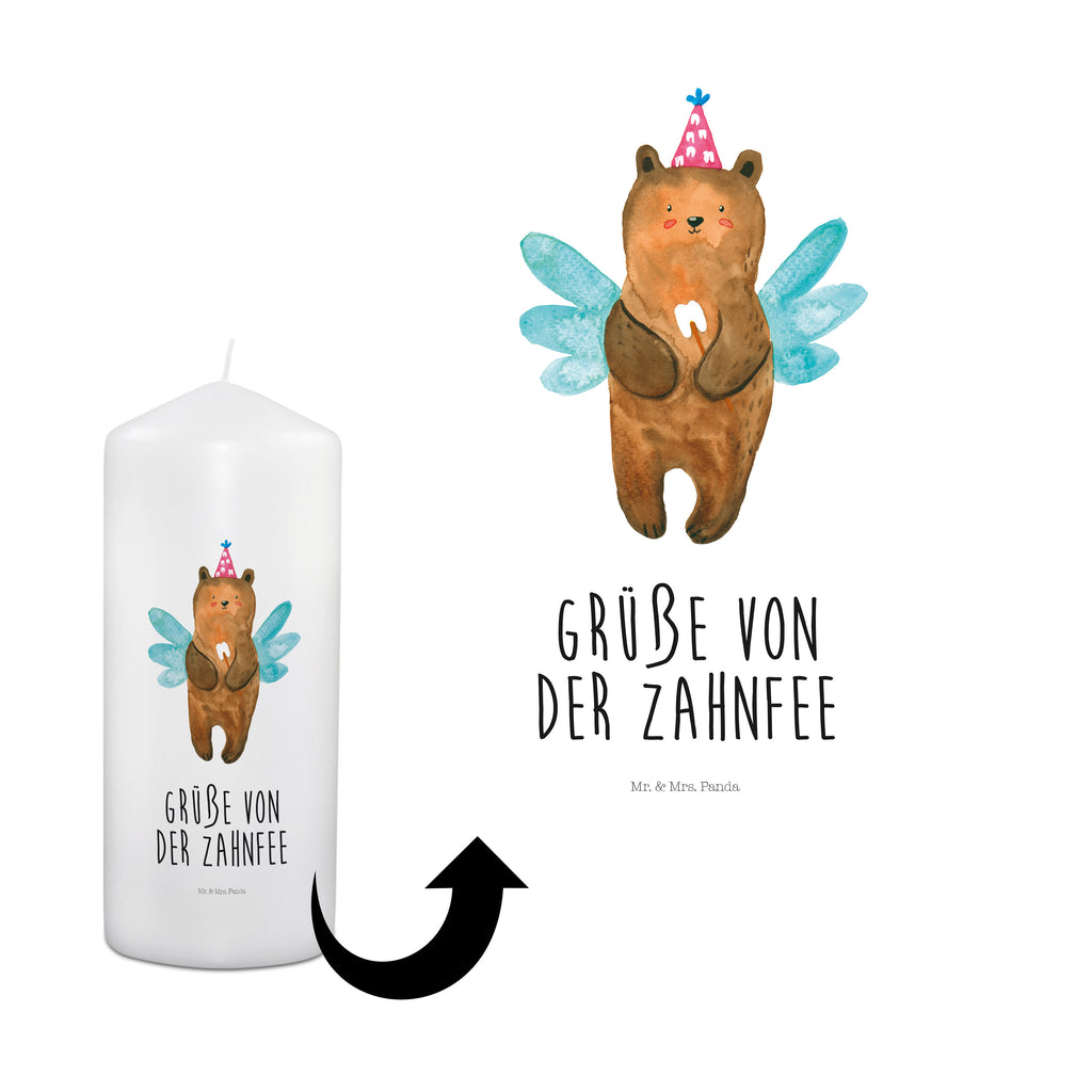 Kerze Zahnfee Bär Kerze, Taufkerze, Kommunionskerze, Geburtstagskerze, Geschenk Kerze, Taufgeschenk Kerze, Kerze mit Druck, Besondere Kerze, Geschenkidee Kerze, Kerze für Kommunion, Geburtstag Kerze, Kommunion Kerze, Bär, Teddy, Teddybär, Zahnfee, Fee, Milchzahn, Erster Zahn