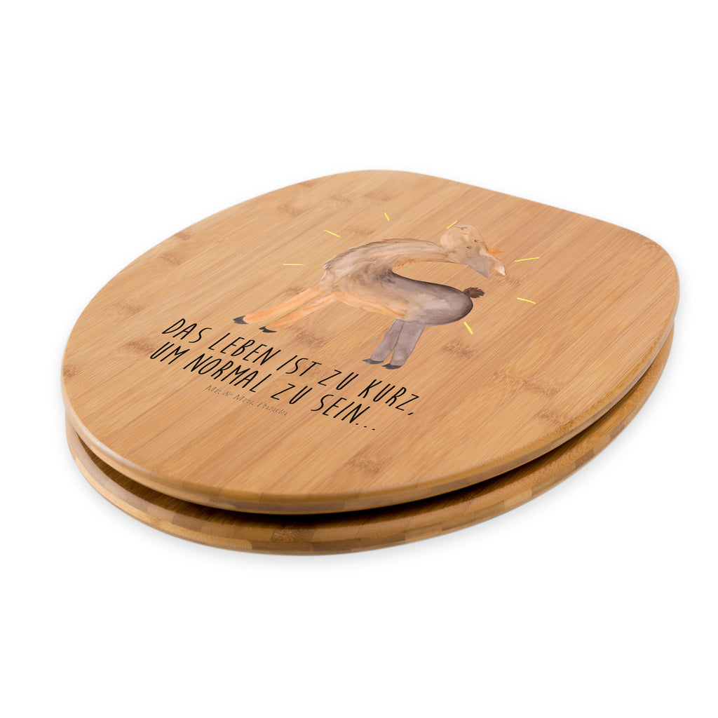 Motiv WC Sitz Lama stolz Klobrille, Klodeckel, Toilettendeckel, WC-Sitz, Toilette, Lama, Alpaka, Lamas, Außenseiter, Anders, Neustart, stolz, Hippie, Freundin, Freundinnen, beste Freundin, Kumpel, Familie, Family