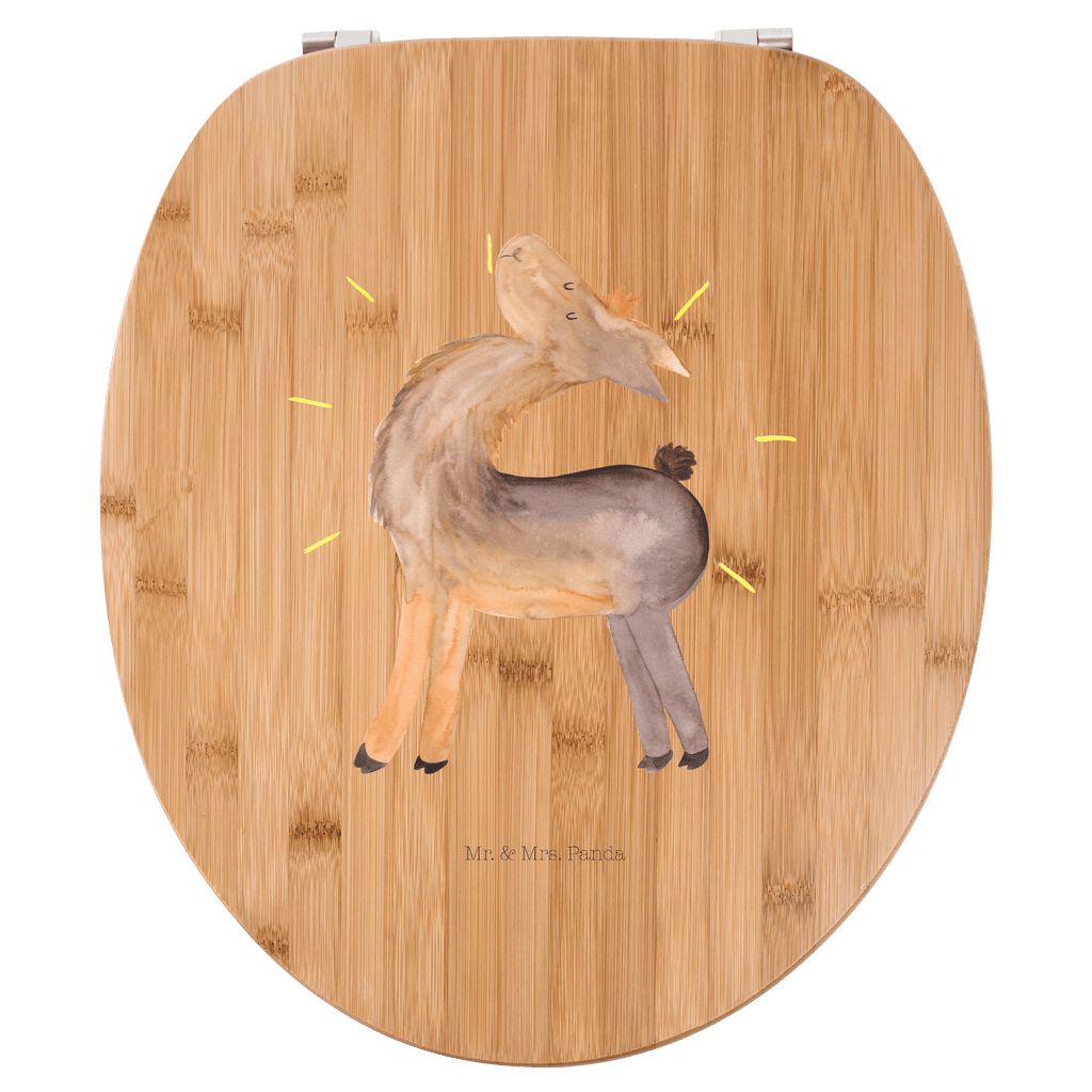 Motiv WC Sitz Lama stolz Klobrille, Klodeckel, Toilettendeckel, WC-Sitz, Toilette, Lama, Alpaka, Lamas, Außenseiter, Anders, Neustart, stolz, Hippie, Freundin, Freundinnen, beste Freundin, Kumpel, Familie, Family