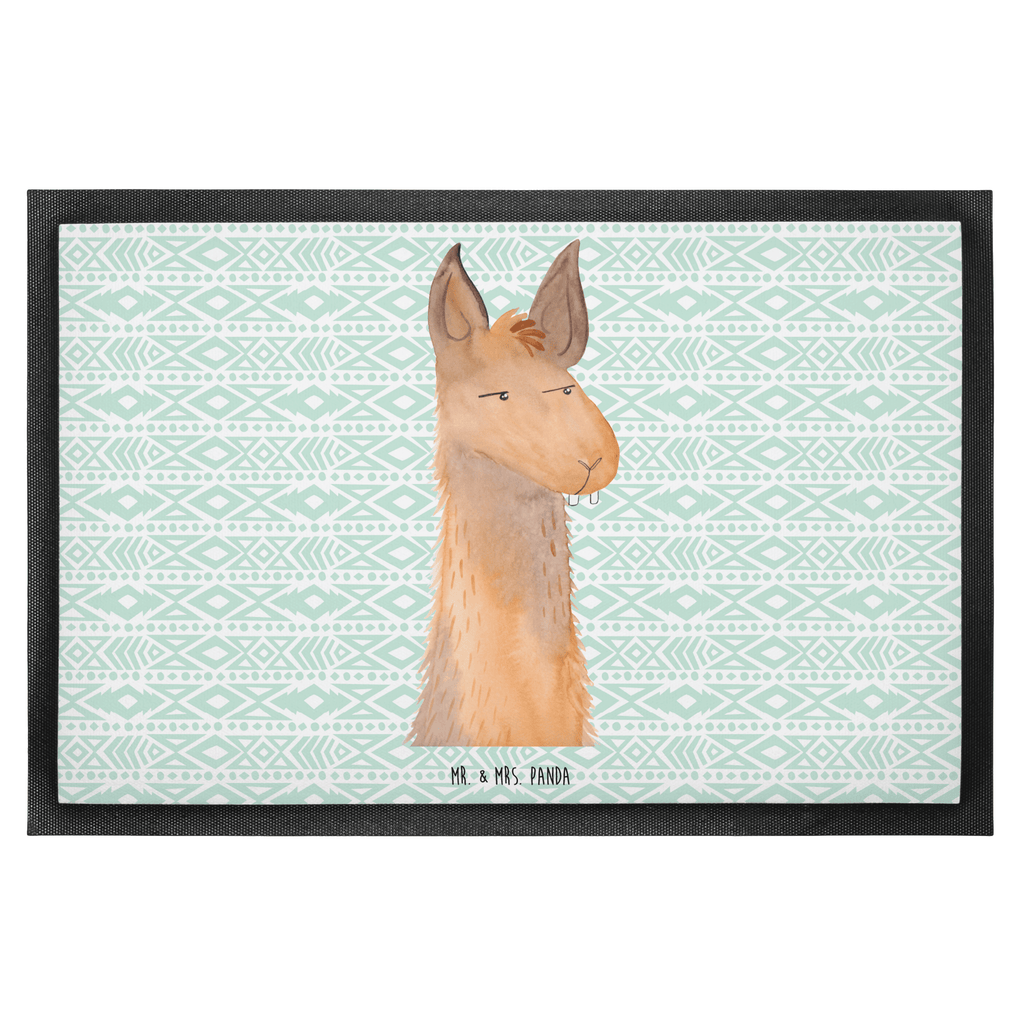 Fußmatte Lamakopf genervt Lama, Lamas, Recht haben, genervt sein, Freundin, beste Freundin, Partnerin, Büro, Büroalltag, Chef, Chefin, Azubi Türvorleger, Schmutzmatte, Fußabtreter, Matte, Schmutzfänger, Fußabstreifer, Schmutzfangmatte, Türmatte, Motivfußmatte,  Haustürmatte, Vorleger  Lama, Alpaka