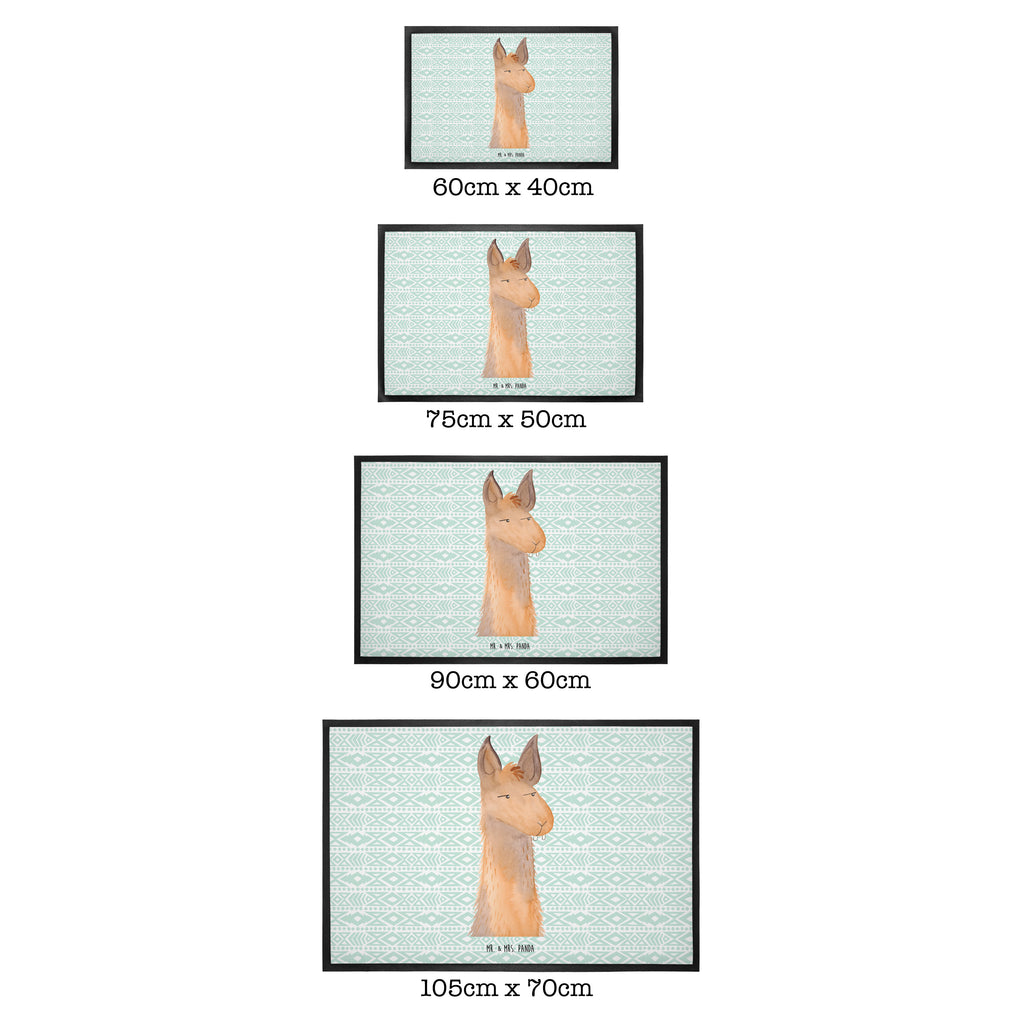 Fußmatte Lamakopf genervt Lama, Lamas, Recht haben, genervt sein, Freundin, beste Freundin, Partnerin, Büro, Büroalltag, Chef, Chefin, Azubi Türvorleger, Schmutzmatte, Fußabtreter, Matte, Schmutzfänger, Fußabstreifer, Schmutzfangmatte, Türmatte, Motivfußmatte,  Haustürmatte, Vorleger  Lama, Alpaka