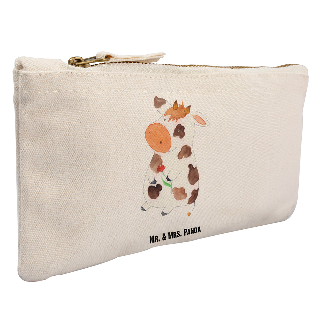 Schminktasche Kuh Schminktasche, Kosmetiktasche, Kosmetikbeutel, Stiftemäppchen, Etui, Federmappe, Makeup, XXL, Schminketui, Kosmetiketui, Schlamperetui, Bauernhof, Hoftiere, Landwirt, Landwirtin, Kuh, Kühe, Träume, Flausen, Spruch, Magie, Motivtion, Hof, Milch, Milchkuh
