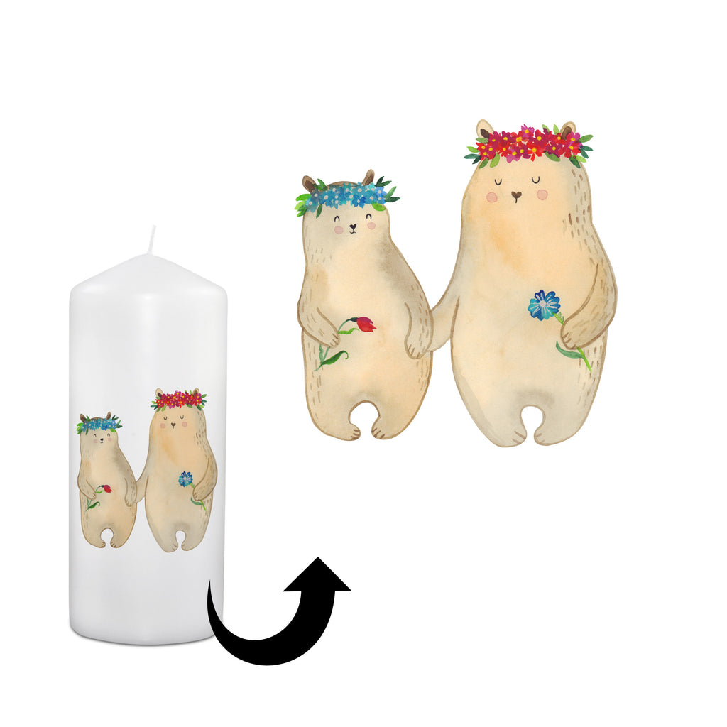 Kerze Bären mit Blumenkranz Kerze, Taufkerze, Kommunionskerze, Geburtstagskerze, Geschenk Kerze, Taufgeschenk Kerze, Kerze mit Druck, Besondere Kerze, Geschenkidee Kerze, Kerze für Kommunion, Geburtstag Kerze, Kommunion Kerze, Familie, Vatertag, Muttertag, Bruder, Schwester, Mama, Papa, Oma, Opa, Bär, Bären, Mutter, Mutti, Mami, Lieblingsmensch, Lieblingsmama, beste Mutter, weltbeste Mama, Geschenk Mama. Muttertag, Tochter, Kind, Kinder, Töchter, Family, Vorbild