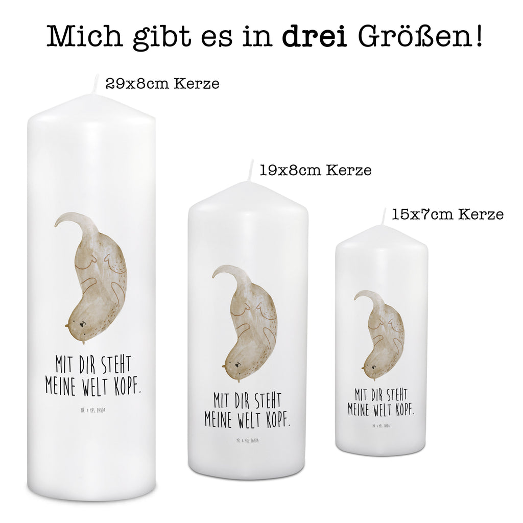 Kerze Otter kopfüber Kerze, Taufkerze, Kommunionskerze, Geburtstagskerze, Geschenk Kerze, Taufgeschenk Kerze, Kerze mit Druck, Besondere Kerze, Geschenkidee Kerze, Kerze für Kommunion, Geburtstag Kerze, Kommunion Kerze, Otter, Fischotter, Seeotter, Otter Seeotter See Otter