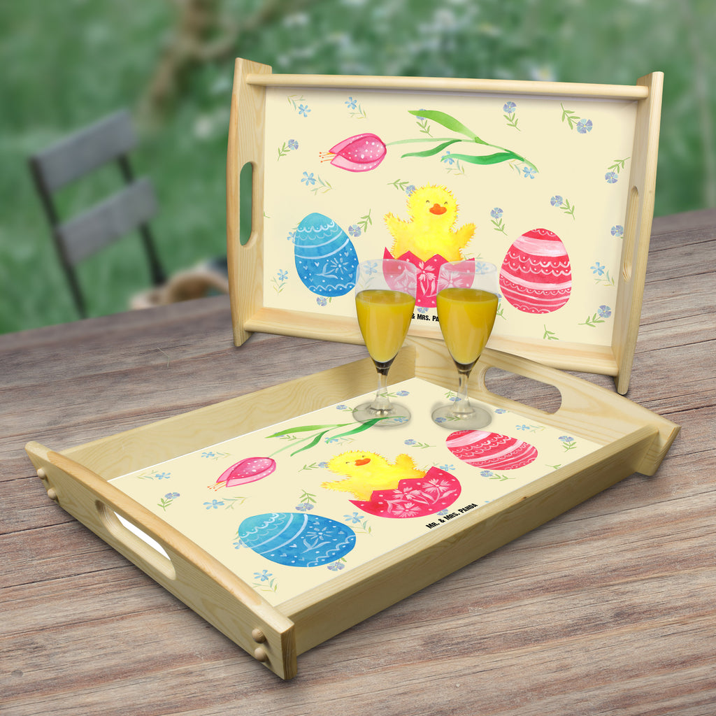 Serviertablett Küken geschlüpft Tablett, Holztablett, Küchentablett, Dekotablett, Frühstückstablett, Ostern, Osterhase, Ostergeschenke, Osternest, Osterdeko, Geschenk zu Ostern, Küken, Osterei, Ostereier, Ei, Frühlingsgefühle, Freude, Grüße, liebe Grüße, Frohe Ostern, Ostergrüße
