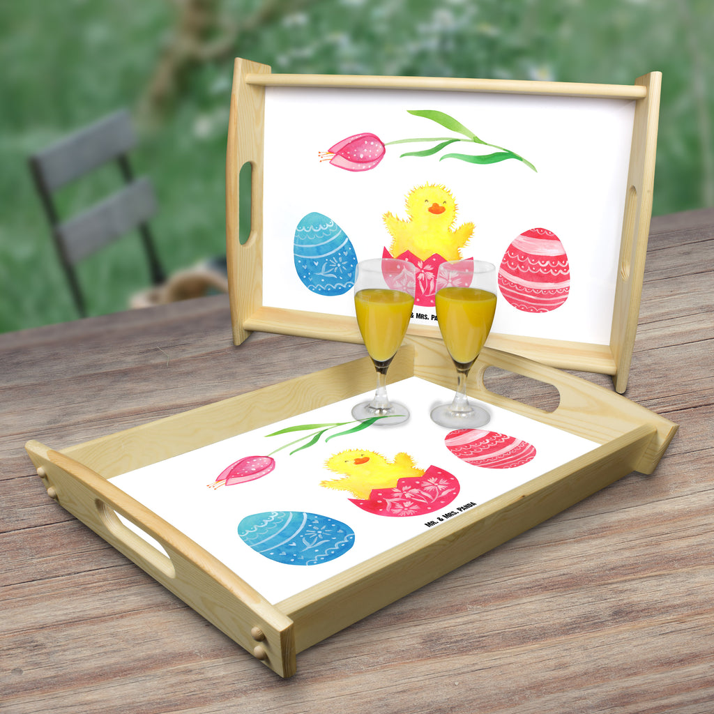 Serviertablett Küken geschlüpft Tablett, Holztablett, Küchentablett, Dekotablett, Frühstückstablett, Ostern, Osterhase, Ostergeschenke, Osternest, Osterdeko, Geschenk zu Ostern, Küken, Osterei, Ostereier, Ei, Frühlingsgefühle, Freude, Grüße, liebe Grüße, Frohe Ostern, Ostergrüße