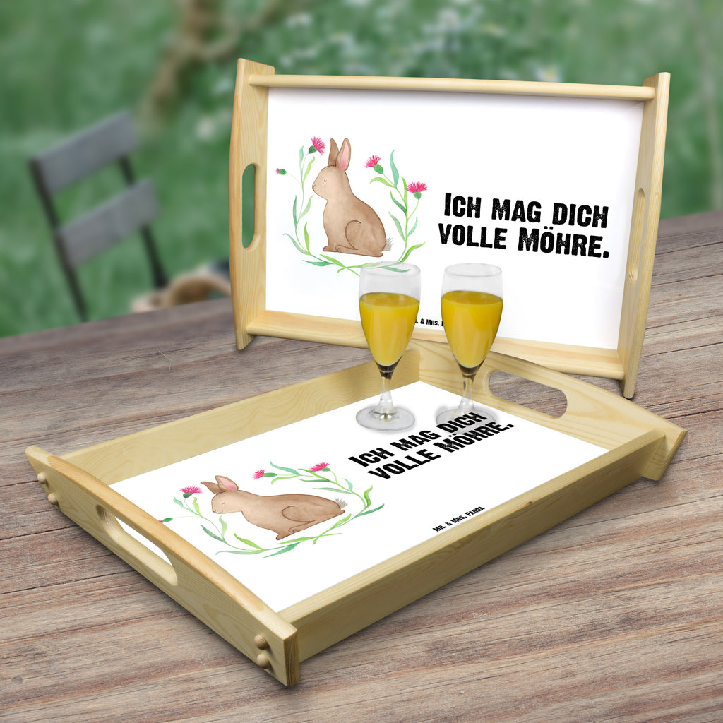Serviertablett Hase sitzend Tablett, Holztablett, Küchentablett, Dekotablett, Frühstückstablett, Ostern, Osterhase, Ostergeschenke, Osternest, Osterdeko, Geschenk zu Ostern, Frohe Ostern, Ostergrüße, Osterblume, Liebe, Grüße, Hase, Kaninchen