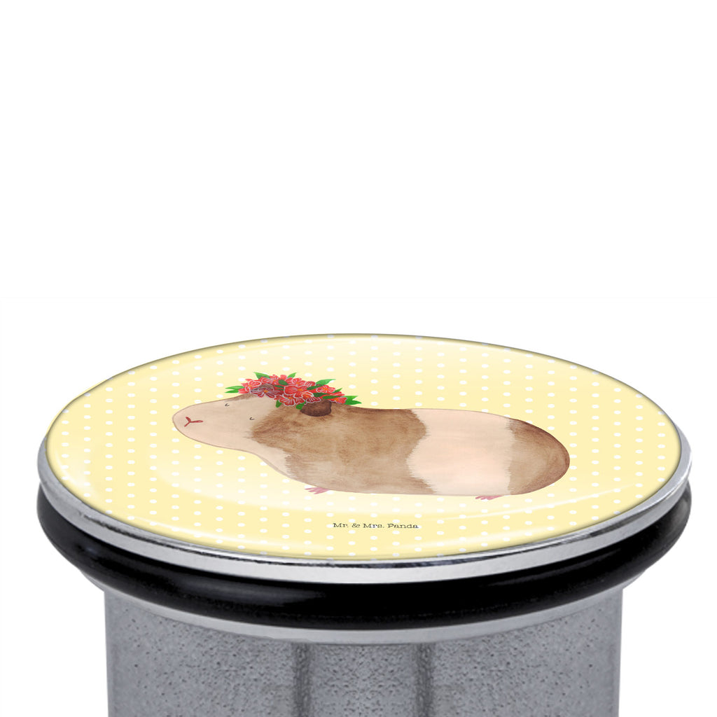 Waschbecken Stöpsel Meerschweinchen weise Abflussstöpsel, Stöpsel, Waschbecken, Ablaufgarnitur, Waschbecken Stopfen, Tiermotive, Gute Laune, lustige Sprüche, Tiere, Meerschweinchen, Meerie, Meeries, Wunder, Blumenkind, Realität, Spruch, Weisheit, Motivation, Wunderland