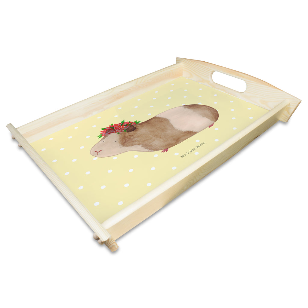 Serviertablett Meerschweinchen weise Tablett, Holztablett, Küchentablett, Dekotablett, Frühstückstablett, Tiermotive, Gute Laune, lustige Sprüche, Tiere, Meerschweinchen, Meerie, Meeries, Wunder, Blumenkind, Realität, Spruch, Weisheit, Motivation, Wunderland