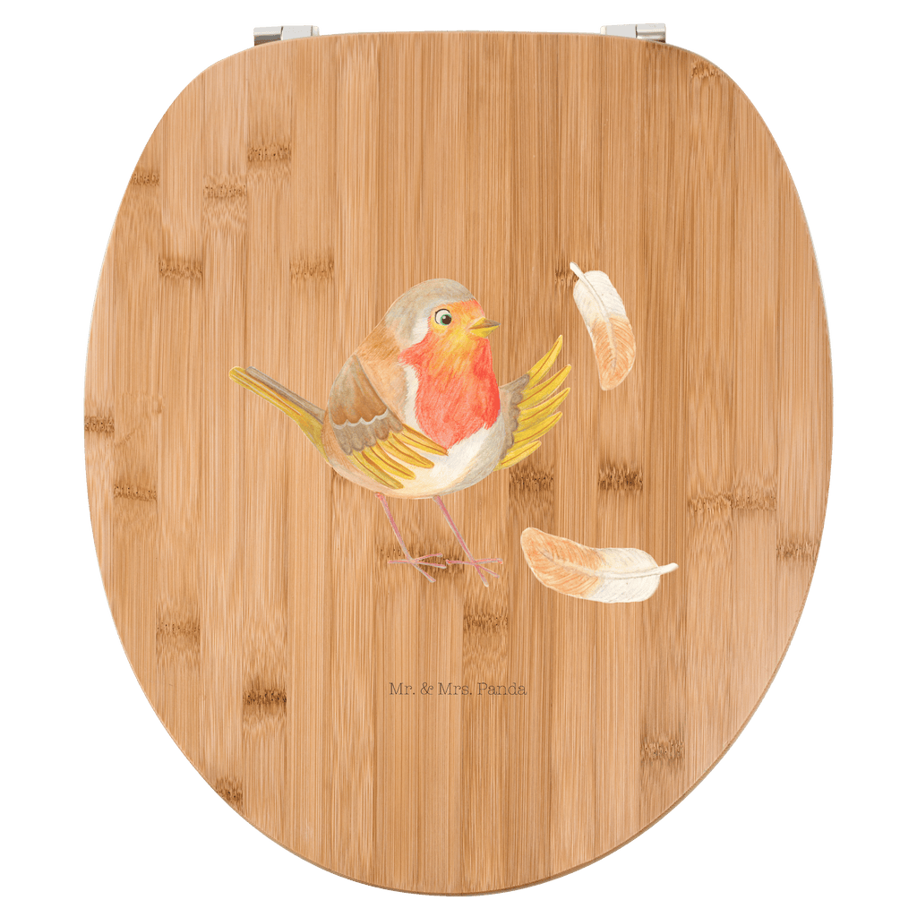 Motiv WC Sitz Rotkehlchen mit Federn Klobrille, Klodeckel, Toilettendeckel, WC-Sitz, Toilette, Tiermotive, Gute Laune, lustige Sprüche, Tiere, What if i fall, Rotkehlchen, Spruch Motivation, Spruch Mut, Vogel, Motivation Sprüche, Motivationsbilder, fliegen