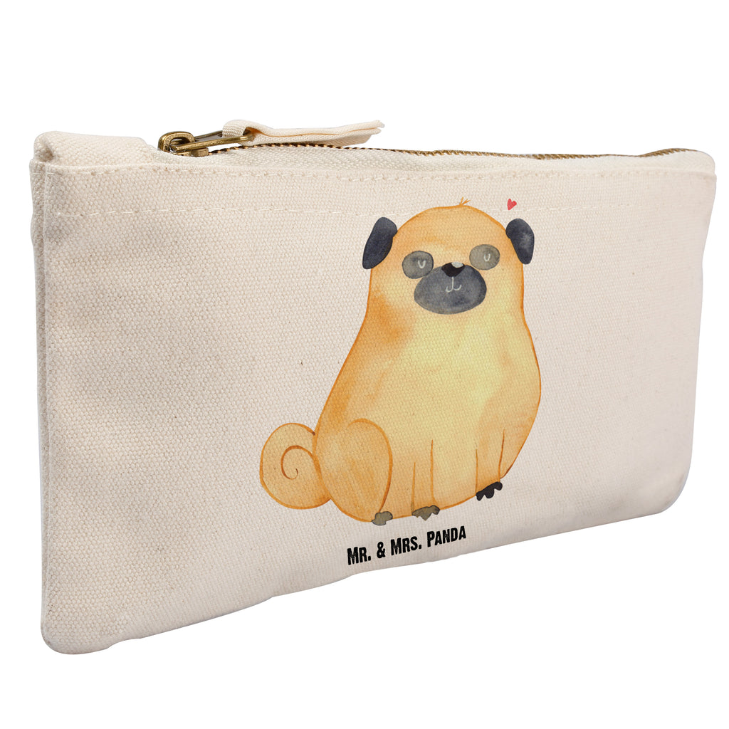 Schminktasche Mops Schminktasche, Kosmetiktasche, Kosmetikbeutel, Stiftemäppchen, Etui, Federmappe, Makeup, XXL, Schminketui, Kosmetiketui, Schlamperetui, Hund, Hundemotiv, Haustier, Hunderasse, Tierliebhaber, Hundebesitzer, Sprüche, Mops, Liebe, Hundeliebe
