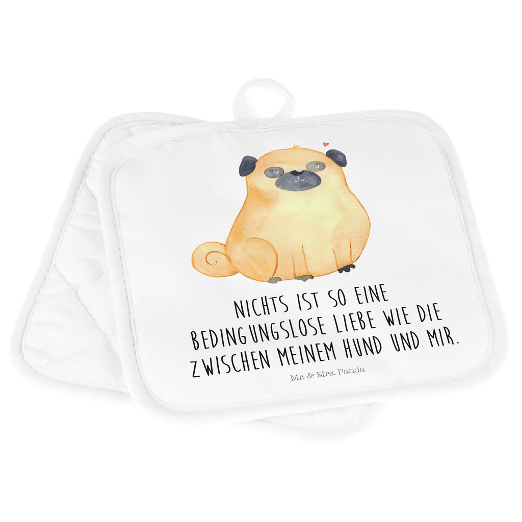 2er Set Topflappen  Mops Topflappen, Topfuntersetzer, Ofenhandschuh, Topflappen Set, Topflappen lustig, Topflappen mit Spruch, Hund, Hundemotiv, Haustier, Hunderasse, Tierliebhaber, Hundebesitzer, Sprüche, Mops, Liebe, Hundeliebe