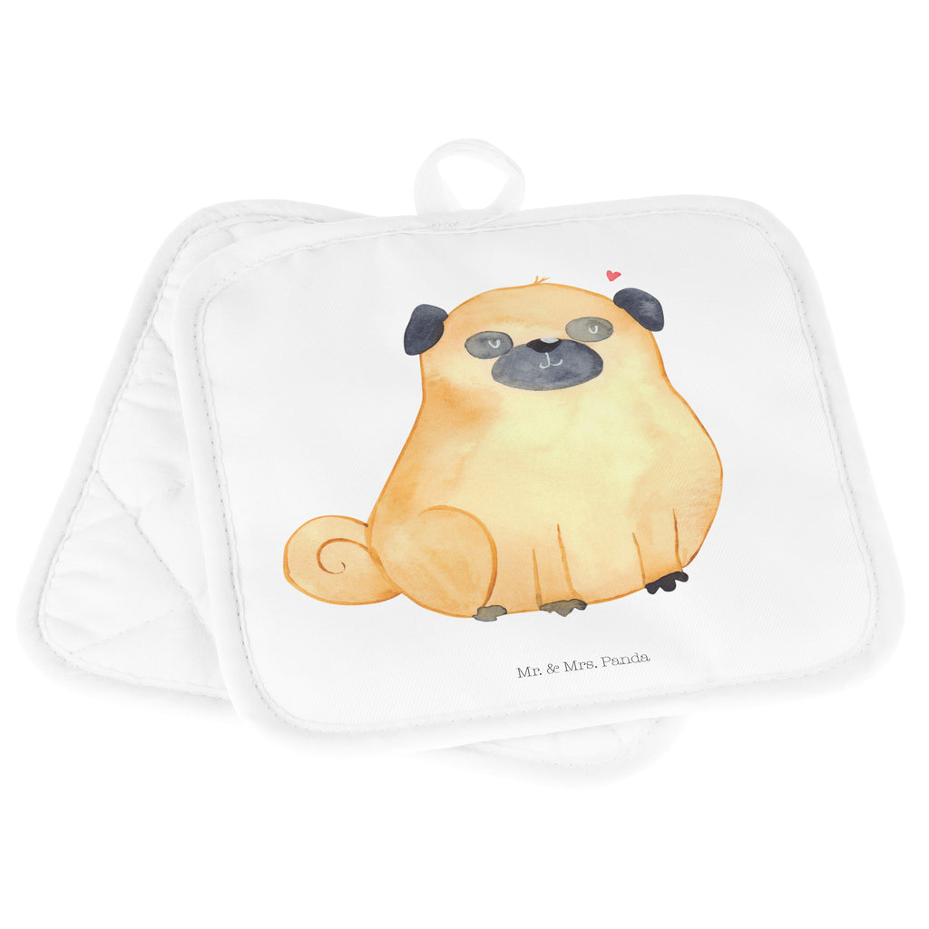 2er Set Topflappen  Mops Topflappen, Topfuntersetzer, Ofenhandschuh, Topflappen Set, Topflappen lustig, Topflappen mit Spruch, Hund, Hundemotiv, Haustier, Hunderasse, Tierliebhaber, Hundebesitzer, Sprüche, Mops, Liebe, Hundeliebe