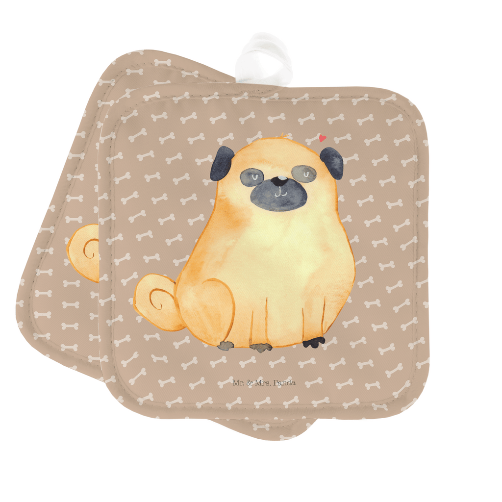 2er Set Topflappen  Mops Topflappen, Topfuntersetzer, Ofenhandschuh, Topflappen Set, Topflappen lustig, Topflappen mit Spruch, Hund, Hundemotiv, Haustier, Hunderasse, Tierliebhaber, Hundebesitzer, Sprüche, Mops, Liebe, Hundeliebe
