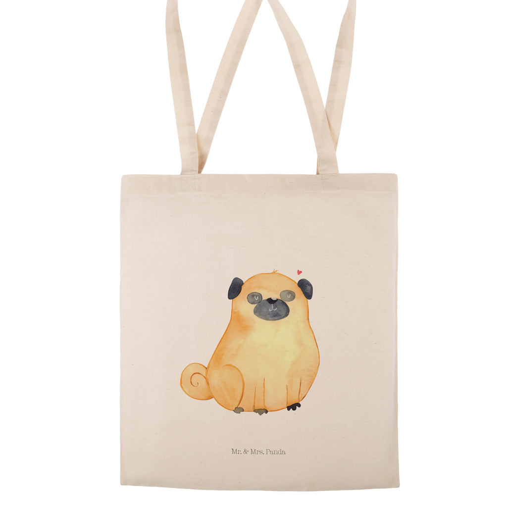 Tragetasche Mops Beuteltasche, Beutel, Einkaufstasche, Jutebeutel, Stoffbeutel, Hund, Hundemotiv, Haustier, Hunderasse, Tierliebhaber, Hundebesitzer, Sprüche, Mops, Liebe, Hundeliebe
