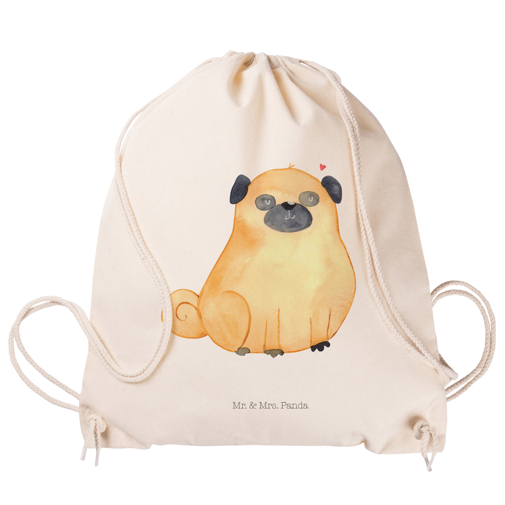 Sportbeutel Mops Turnbeutel, Beutel, Sporttasche, Tasche, Stoffbeutel, Hund, Hundemotiv, Haustier, Hunderasse, Tierliebhaber, Hundebesitzer, Sprüche, Mops, Liebe, Hundeliebe