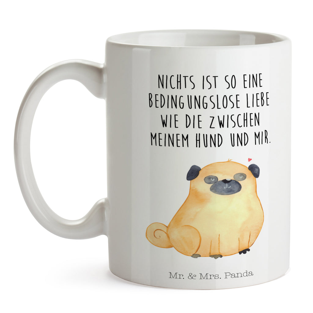 Tasse Mops Mops, Hund, Liebe, Hundeliebe,  Becher, Kaffeetasse, Kaffeebecher, Tee, Frühstück, Büro  Hund, Hundemotiv, Haustier, Hunderasse, Tierliebhaber, Hundebesitzer, Sprüche