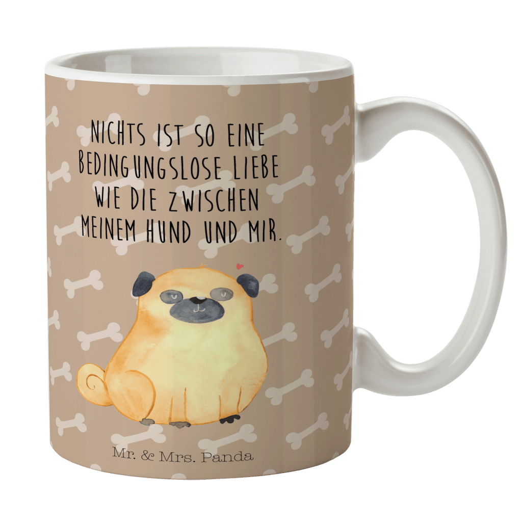Tasse Mops Mops, Hund, Liebe, Hundeliebe,  Becher, Kaffeetasse, Kaffeebecher, Tee, Frühstück, Büro  Hund, Hundemotiv, Haustier, Hunderasse, Tierliebhaber, Hundebesitzer, Sprüche