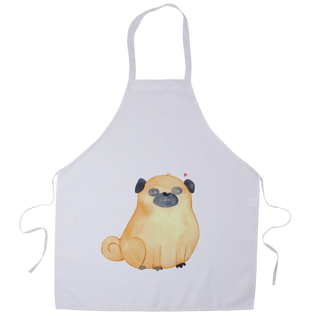 Kochschürze Mops Schürze, Backschürze, Küchenschürze, Grillschürze, Latzschürze, Hund, Hundemotiv, Haustier, Hunderasse, Tierliebhaber, Hundebesitzer, Sprüche, Mops, Liebe, Hundeliebe