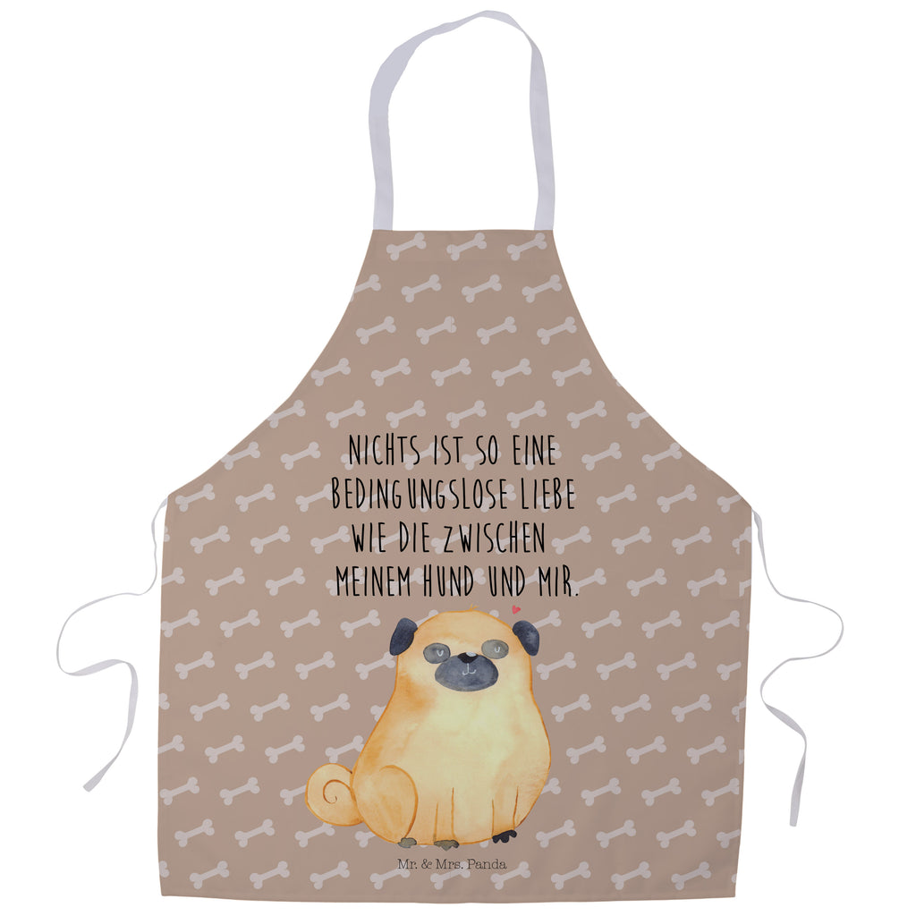 Kochschürze Mops Schürze, Backschürze, Küchenschürze, Grillschürze, Latzschürze, Hund, Hundemotiv, Haustier, Hunderasse, Tierliebhaber, Hundebesitzer, Sprüche, Mops, Liebe, Hundeliebe
