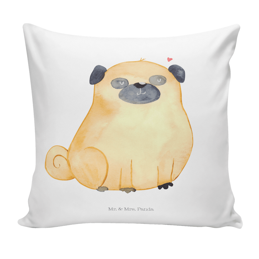40x40 Kissen Mops Kissenhülle, Kopfkissen, Sofakissen, Dekokissen, Motivkissen, Hund, Hundemotiv, Haustier, Hunderasse, Tierliebhaber, Hundebesitzer, Sprüche, Mops, Liebe, Hundeliebe