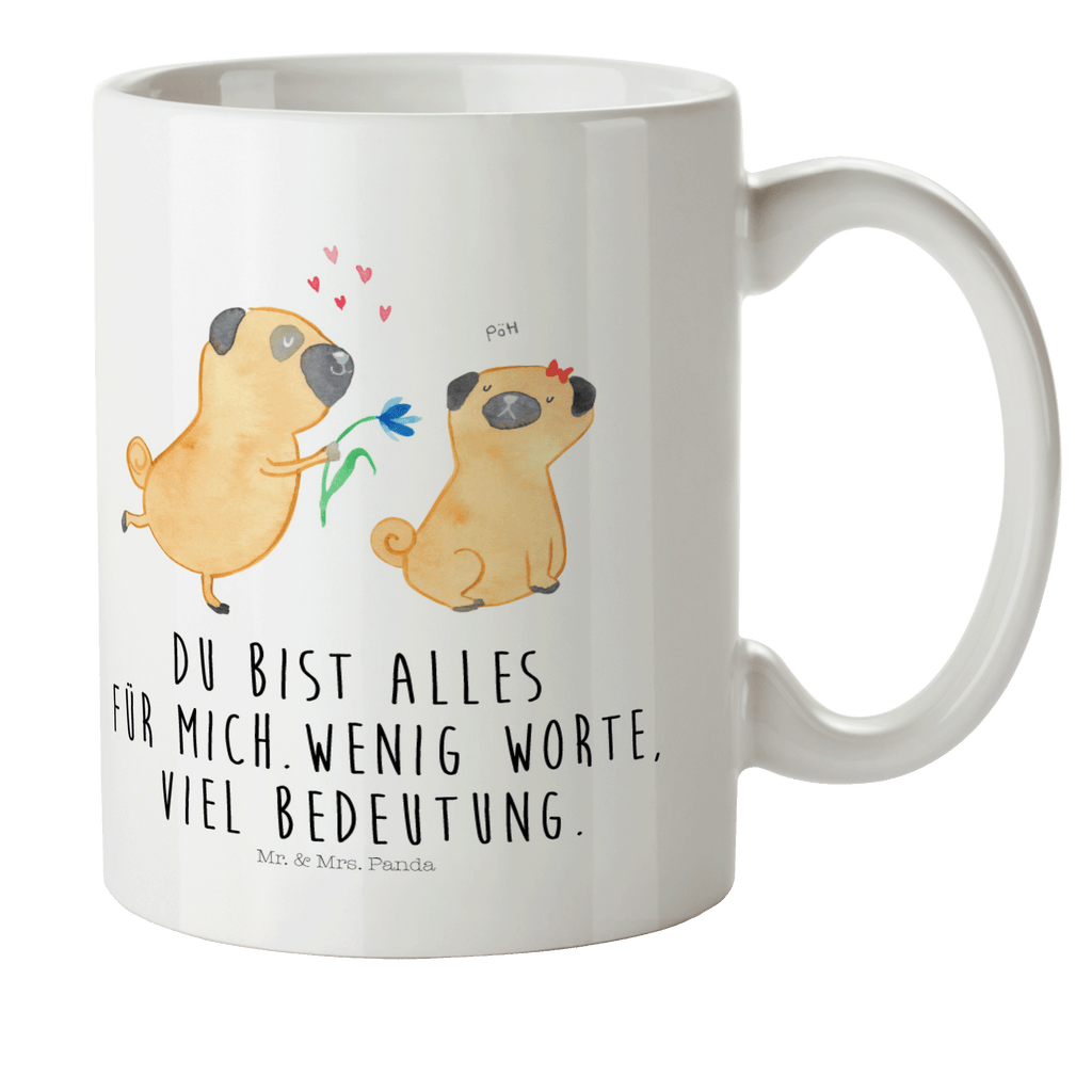 Kindertasse Mops verliebt Kunststoff Tasse, Kindergarten, Tasse, Trinkbecher, Camping Becher, Kaffeetasse, Kunststoffbecher, Kindergartenbecher, Outdoorgeschirr, Kunststoffgeschirr, Reisebecher, Reisetasse, Kinderbecher, Hund, Hundemotiv, Haustier, Hunderasse, Tierliebhaber, Hundebesitzer, Sprüche, Mops, Möpse, Hundeliebe, verliebt, Liebe, Liebesspruch. Verlobt, Geschenk Freund, Partner