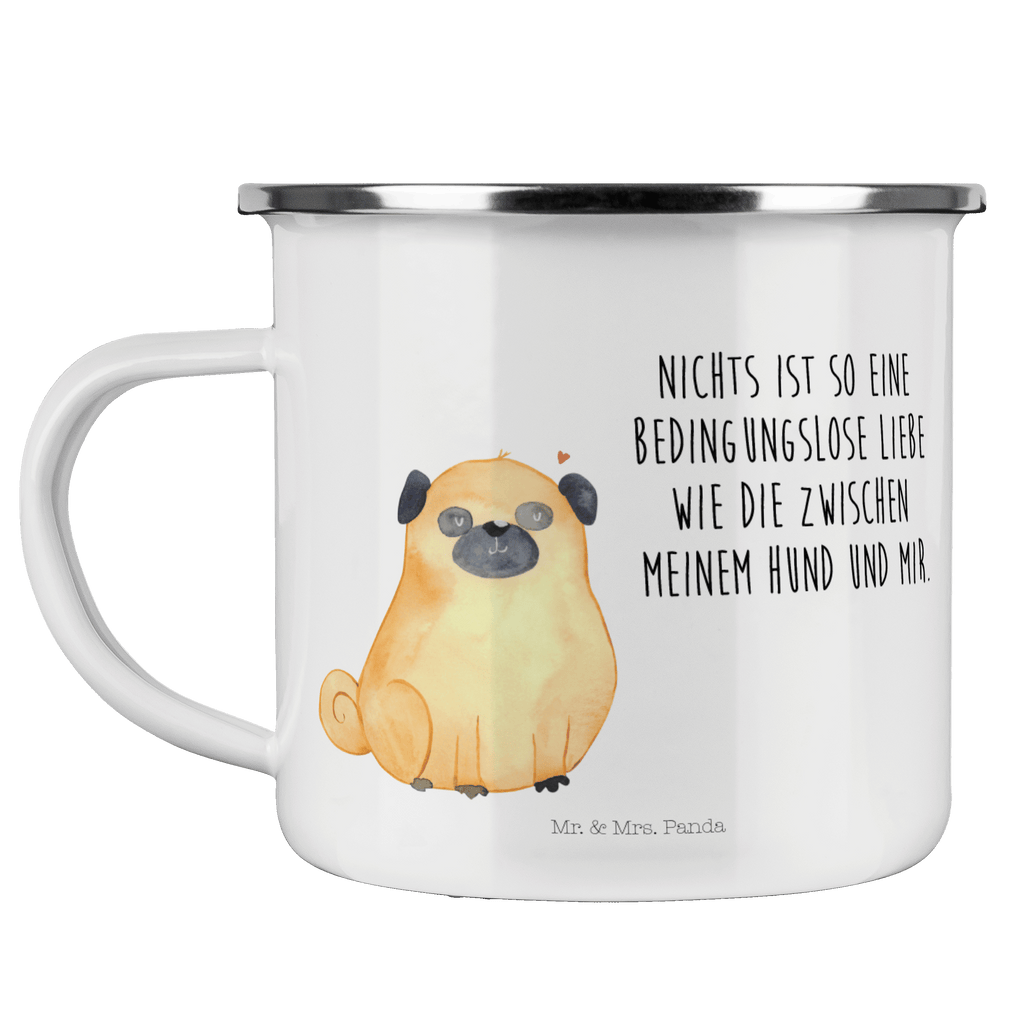 Camping Emaille Tasse Mops Campingtasse, Trinkbecher, Metalltasse, Outdoor Tasse, Emaille Trinkbecher, Blechtasse Outdoor, Emaille Campingbecher, Edelstahl Trinkbecher, Metalltasse für Camping, Kaffee Blechtasse, Camping Tasse Metall, Hund, Hundemotiv, Haustier, Hunderasse, Tierliebhaber, Hundebesitzer, Sprüche, Mops, Liebe, Hundeliebe