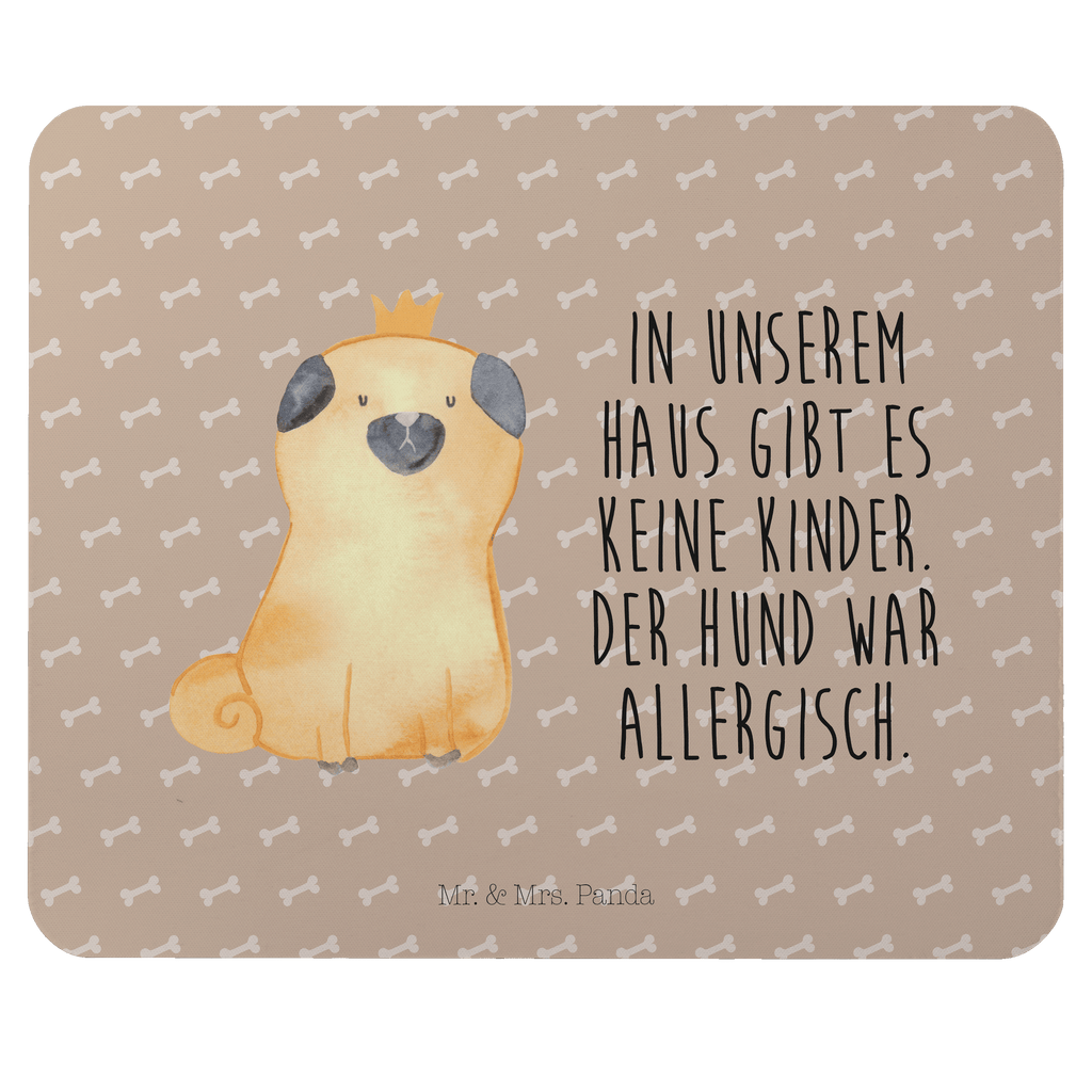 Mauspad Mops Krone Mousepad, Computer zubehör, Büroausstattung, PC Zubehör, Arbeitszimmer, Mauspad, Einzigartiges Mauspad, Designer Mauspad, Hund, Hundemotiv, Haustier, Hunderasse, Tierliebhaber, Hundebesitzer, Sprüche, Mops, allergisch, kinderlos, Hausregel, Hundebesitzer. Spruch, lustig