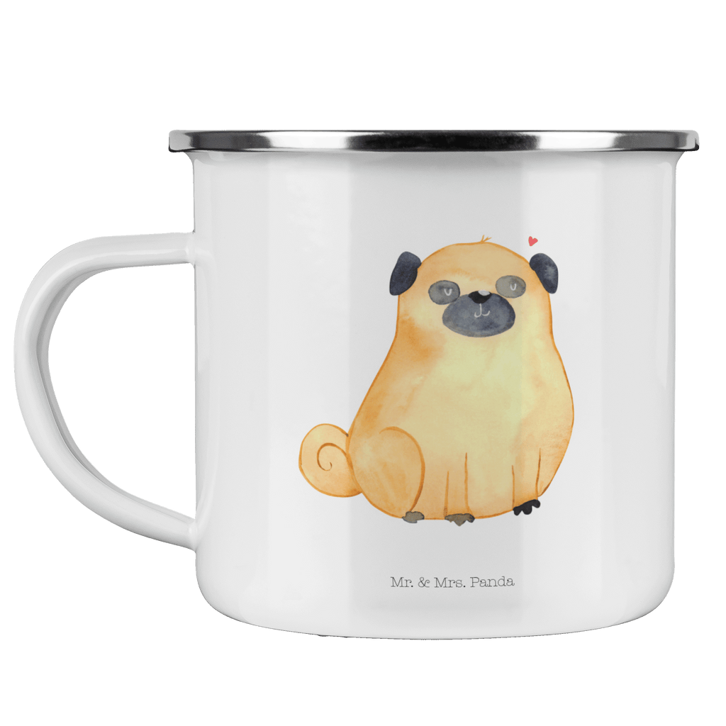 Camping Emaille Tasse Mops Campingtasse, Trinkbecher, Metalltasse, Outdoor Tasse, Emaille Trinkbecher, Blechtasse Outdoor, Emaille Campingbecher, Edelstahl Trinkbecher, Metalltasse für Camping, Kaffee Blechtasse, Camping Tasse Metall, Hund, Hundemotiv, Haustier, Hunderasse, Tierliebhaber, Hundebesitzer, Sprüche, Mops, Liebe, Hundeliebe
