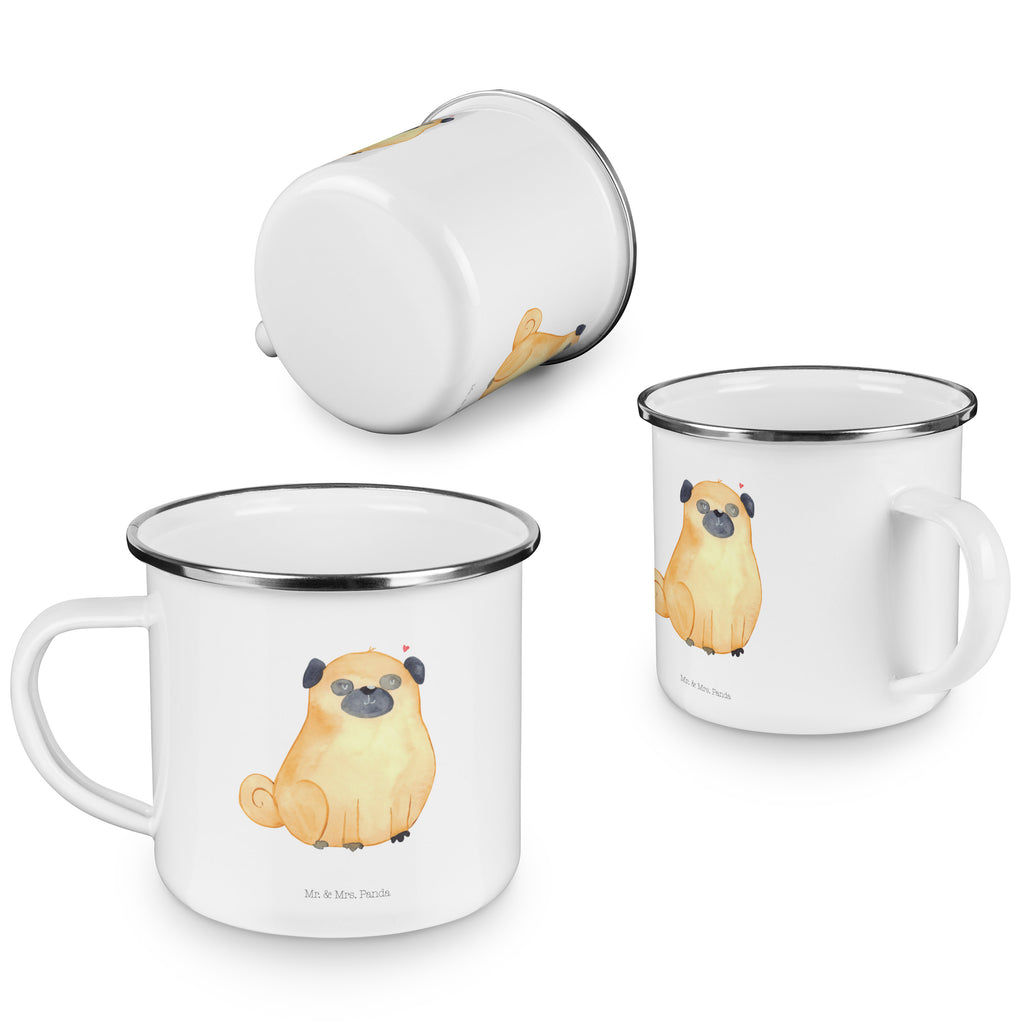 Camping Emaille Tasse Mops Campingtasse, Trinkbecher, Metalltasse, Outdoor Tasse, Emaille Trinkbecher, Blechtasse Outdoor, Emaille Campingbecher, Edelstahl Trinkbecher, Metalltasse für Camping, Kaffee Blechtasse, Camping Tasse Metall, Hund, Hundemotiv, Haustier, Hunderasse, Tierliebhaber, Hundebesitzer, Sprüche, Mops, Liebe, Hundeliebe