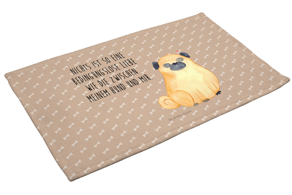 Gäste Handtuch Mops Gästetuch, Reisehandtuch, Sport Handtuch, Frottier, Kinder Handtuch, Hund, Hundemotiv, Haustier, Hunderasse, Tierliebhaber, Hundebesitzer, Sprüche, Mops, Liebe, Hundeliebe