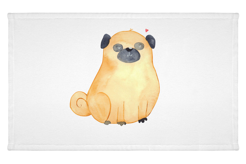 Gäste Handtuch Mops Gästetuch, Reisehandtuch, Sport Handtuch, Frottier, Kinder Handtuch, Hund, Hundemotiv, Haustier, Hunderasse, Tierliebhaber, Hundebesitzer, Sprüche, Mops, Liebe, Hundeliebe