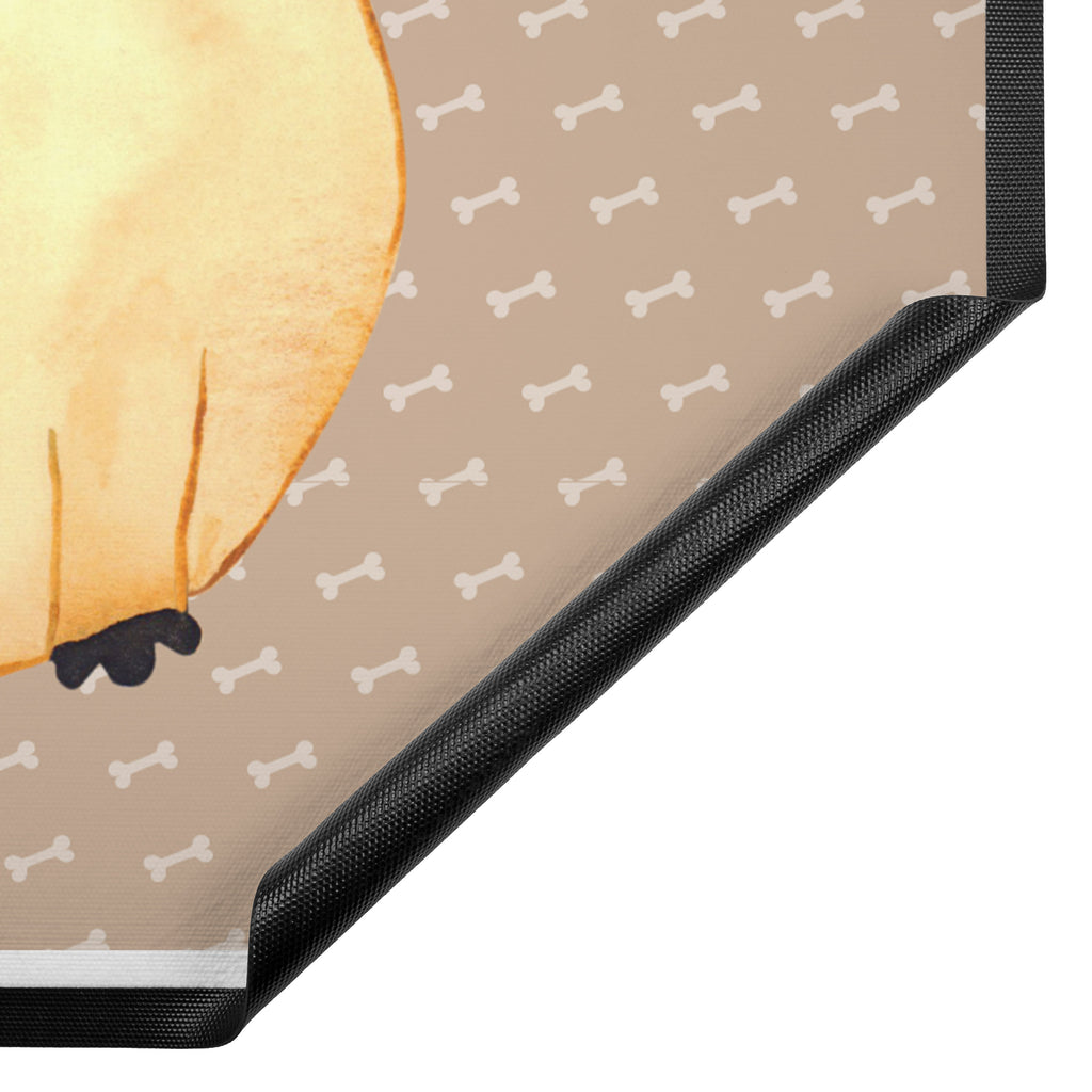 Fußmatte Mops Mops, Hund, Liebe, Hundeliebe,  Türvorleger, Schmutzmatte, Fußabtreter, Matte, Schmutzfänger, Fußabstreifer, Schmutzfangmatte, Türmatte, Motivfußmatte,  Haustürmatte, Vorleger  Hund, Hundemotiv, Haustier, Hunderasse, Tierliebhaber, Hundebesitzer, Sprüche