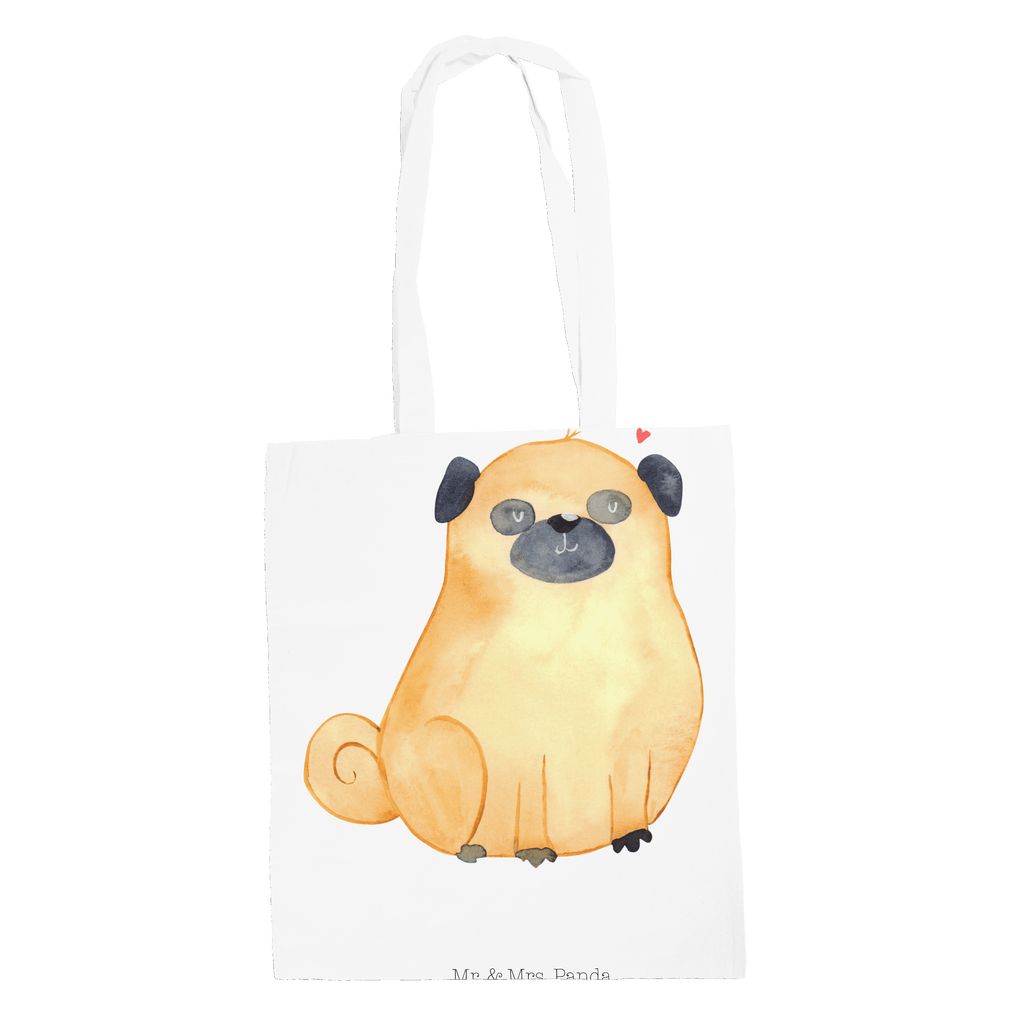 Tragetasche Mops Beuteltasche, Beutel, Einkaufstasche, Jutebeutel, Stoffbeutel, Hund, Hundemotiv, Haustier, Hunderasse, Tierliebhaber, Hundebesitzer, Sprüche, Mops, Liebe, Hundeliebe