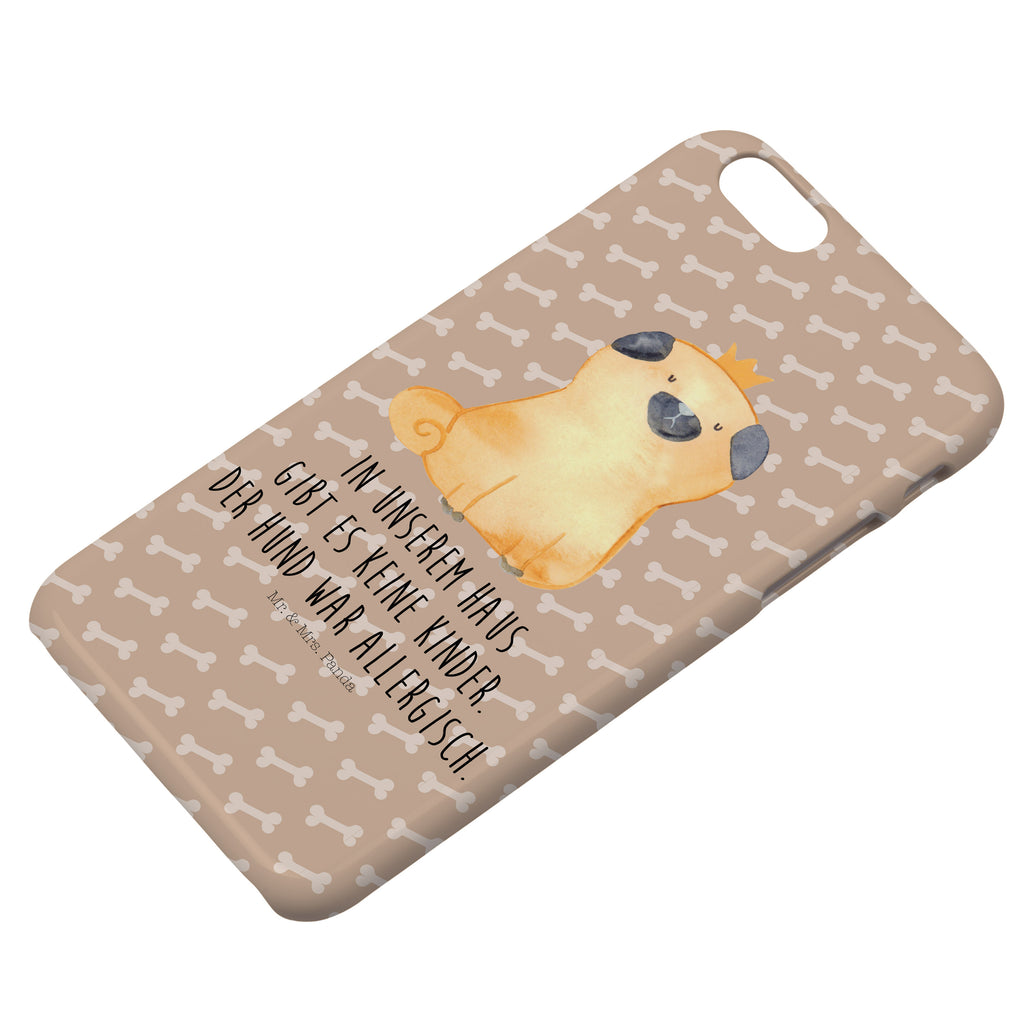 Iphone 6 / 6S Handyhülle Mops Krone Handyhülle, Handycover, Cover, Handy, Hülle, Iphone 6, Iphone 6s, Hund, Hundemotiv, Haustier, Hunderasse, Tierliebhaber, Hundebesitzer, Sprüche, Mops, allergisch, kinderlos, Hausregel, Hundebesitzer. Spruch, lustig