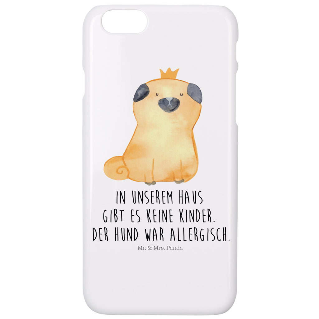 Iphone 7 / 7S Handyhülle Mops Krone Handyhülle, Handycover, Cover, Handy, Hülle, Iphone 7, Iphone 7S, Hund, Hundemotiv, Haustier, Hunderasse, Tierliebhaber, Hundebesitzer, Sprüche, Mops, allergisch, kinderlos, Hausregel, Hundebesitzer. Spruch, lustig