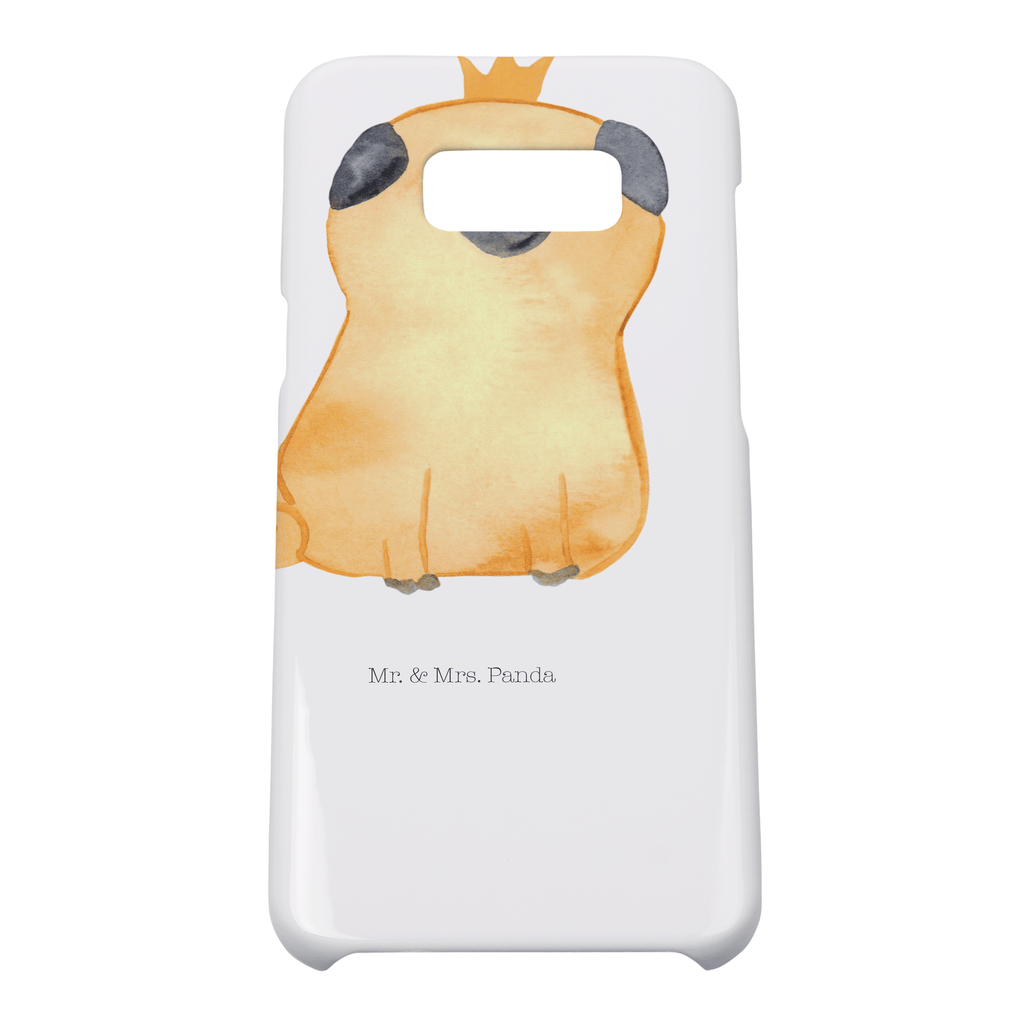 Samsung Galaxy S8 plus Handyhülle  Mops Krone Handyhülle, Handycover, Cover, Handy, Hülle, Samsung Galaxy S8 plus, Hund, Hundemotiv, Haustier, Hunderasse, Tierliebhaber, Hundebesitzer, Sprüche, Mops, allergisch, kinderlos, Hausregel, Hundebesitzer. Spruch, lustig